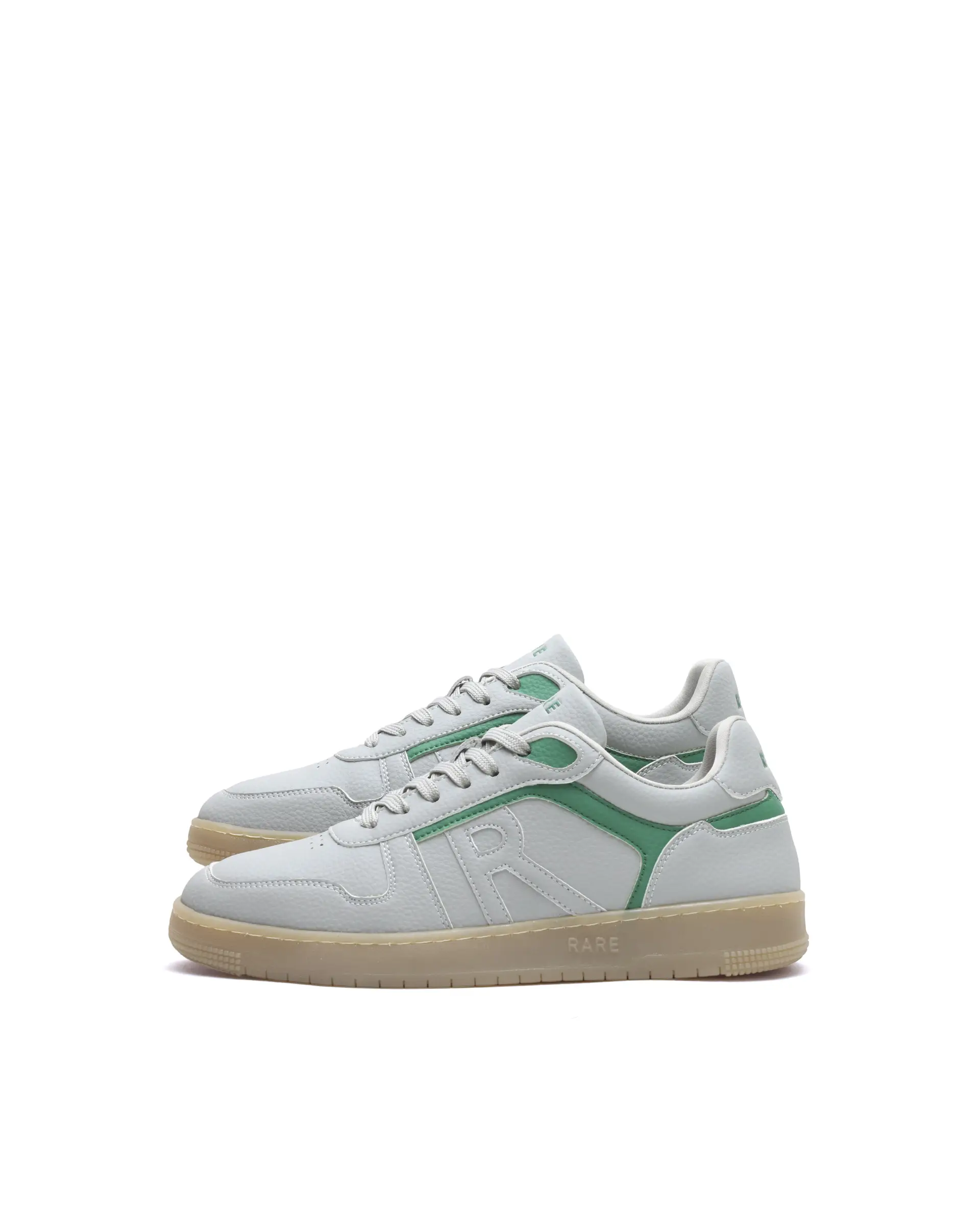 Rare Rabbit Men's Lexis Grey Micro Leather Sneaker - Image 6