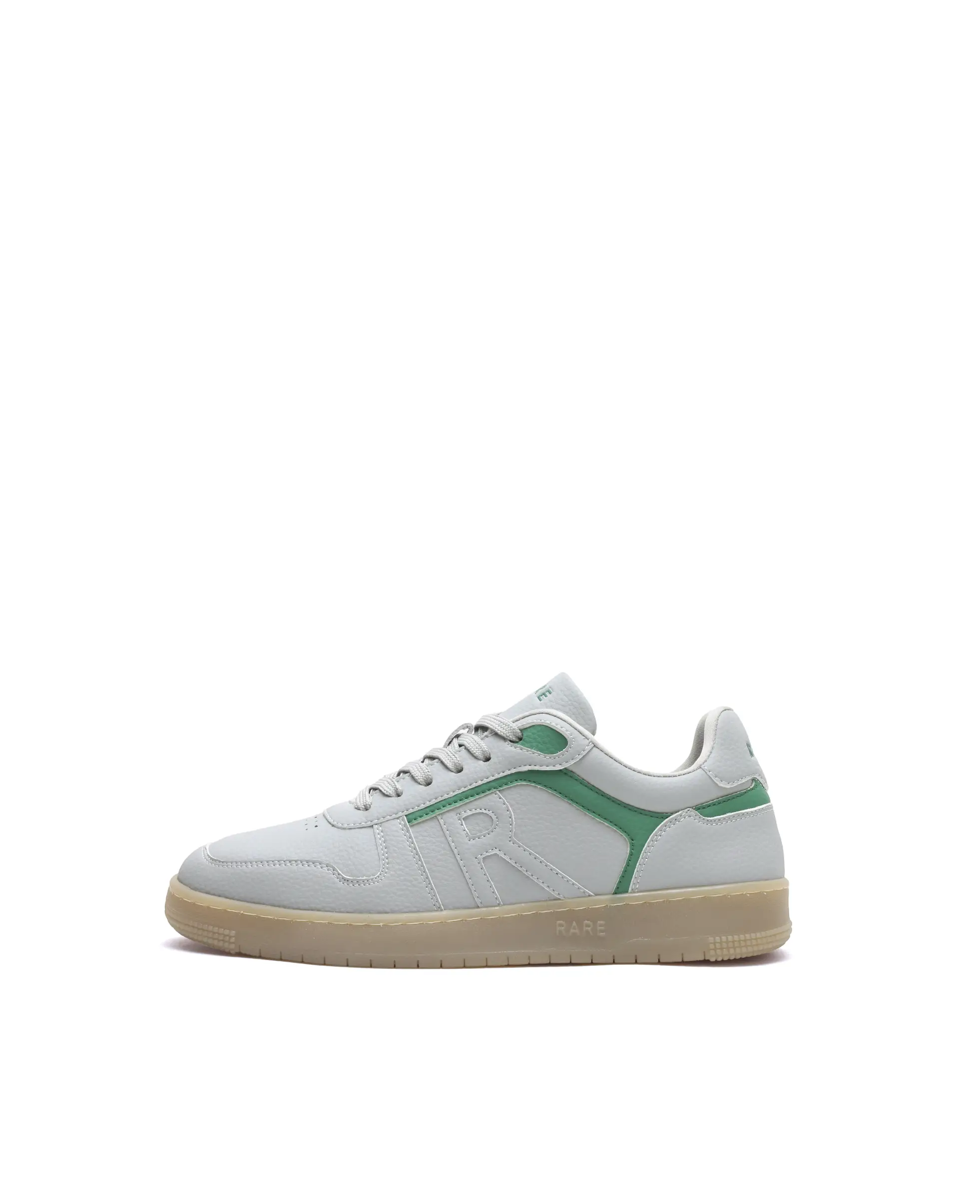 Rare Rabbit Men's Lexis Grey Micro Leather Sneaker - Image 8