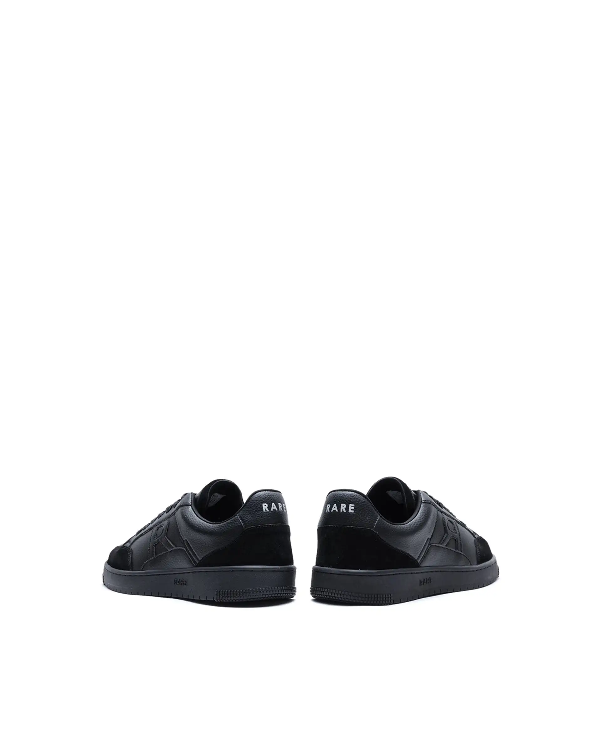 Rare Rabbit Men's Lino Black Micro Leather Sneaker - Image 5