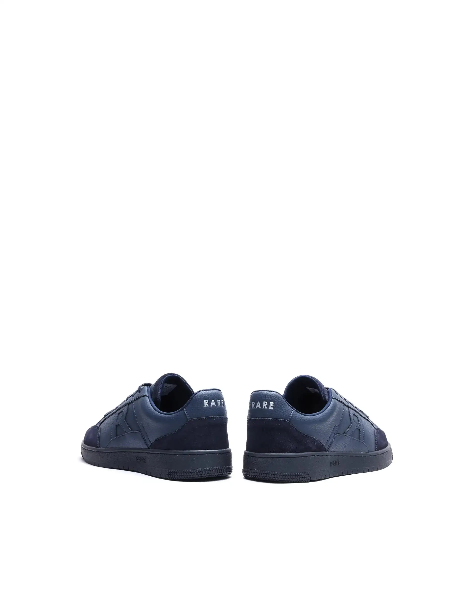 Rare Rabbit Men's Lino Navy Micro Leather Sneaker - Image 6