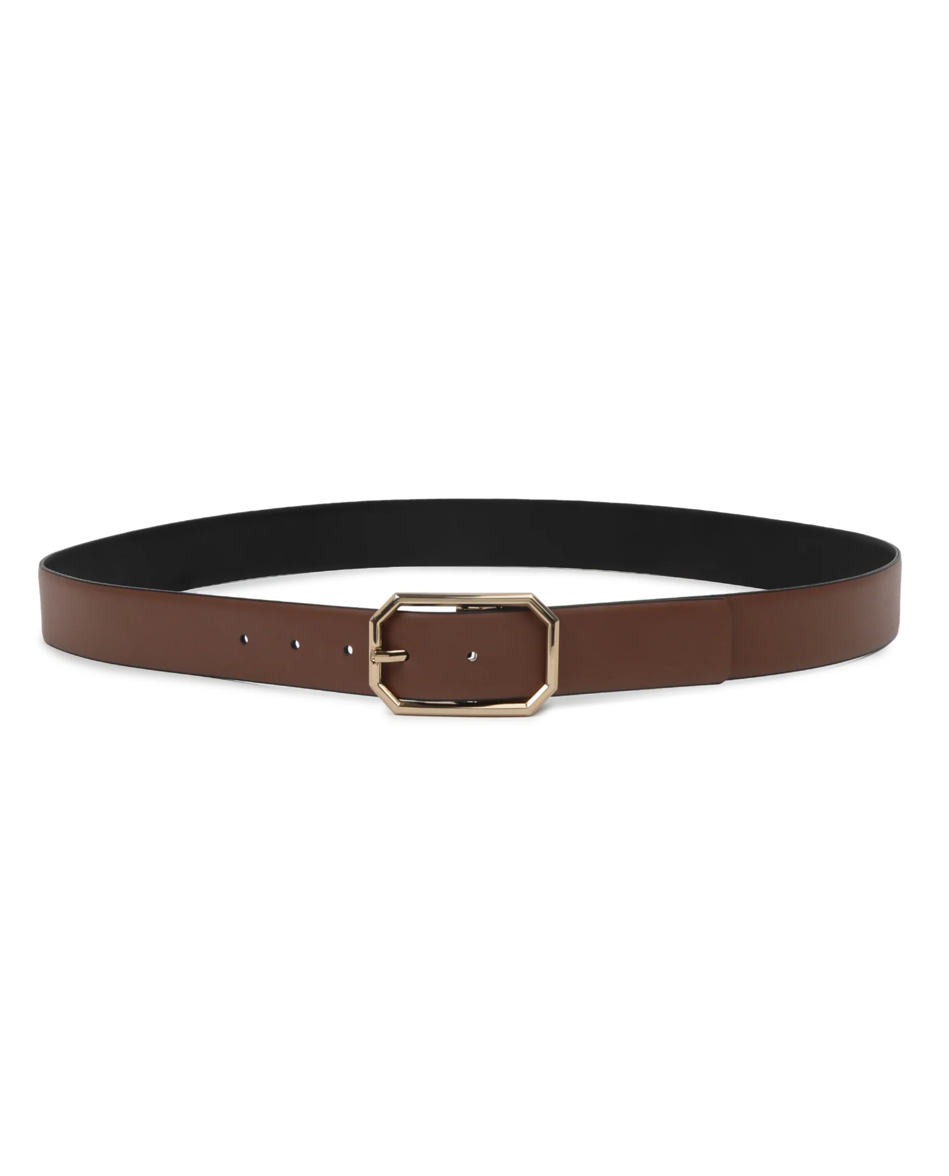 Rare Rabbit Men's Liono Black Belt Leather - Image 3