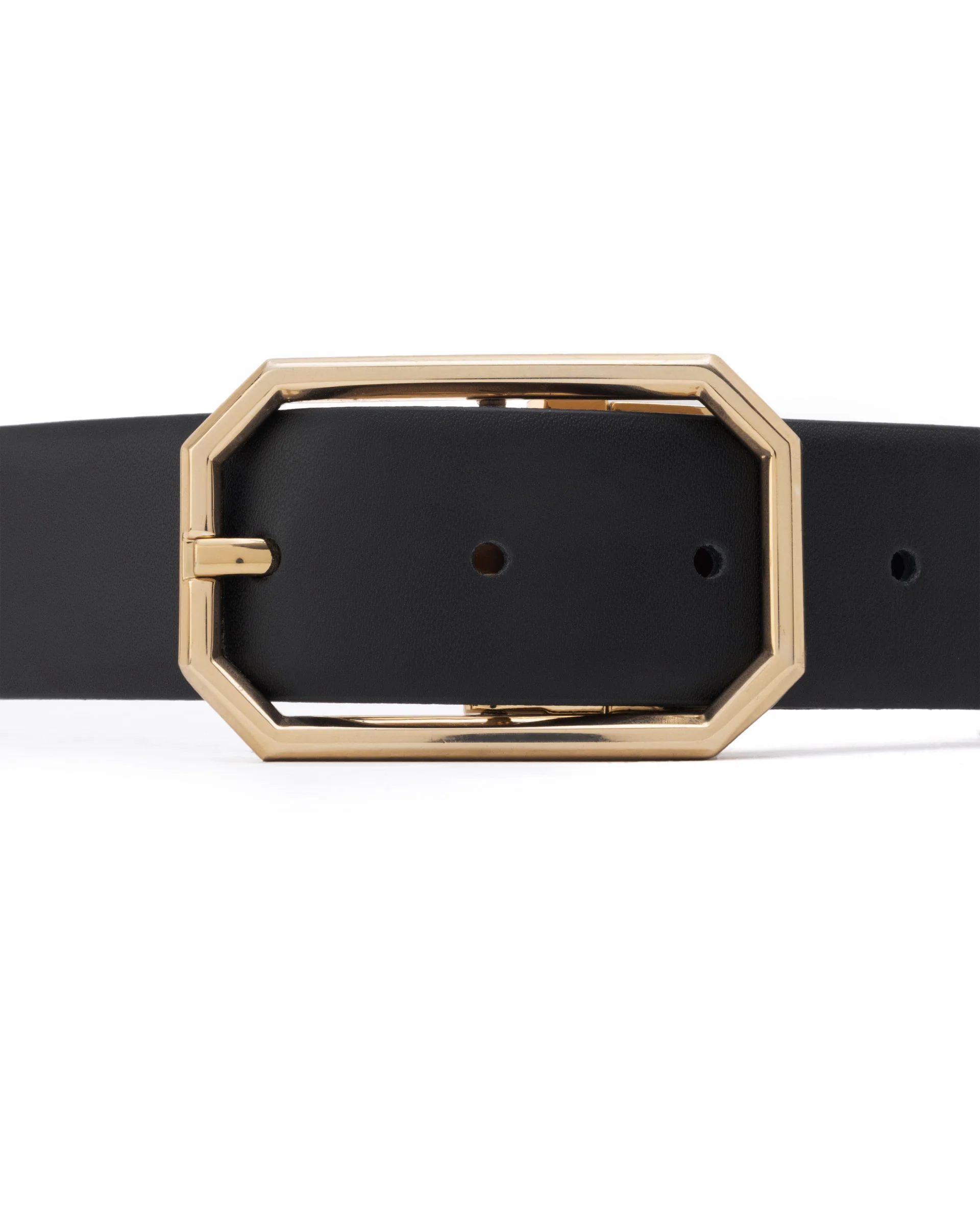Rare Rabbit Men's Liono Black Belt Leather - Image 4