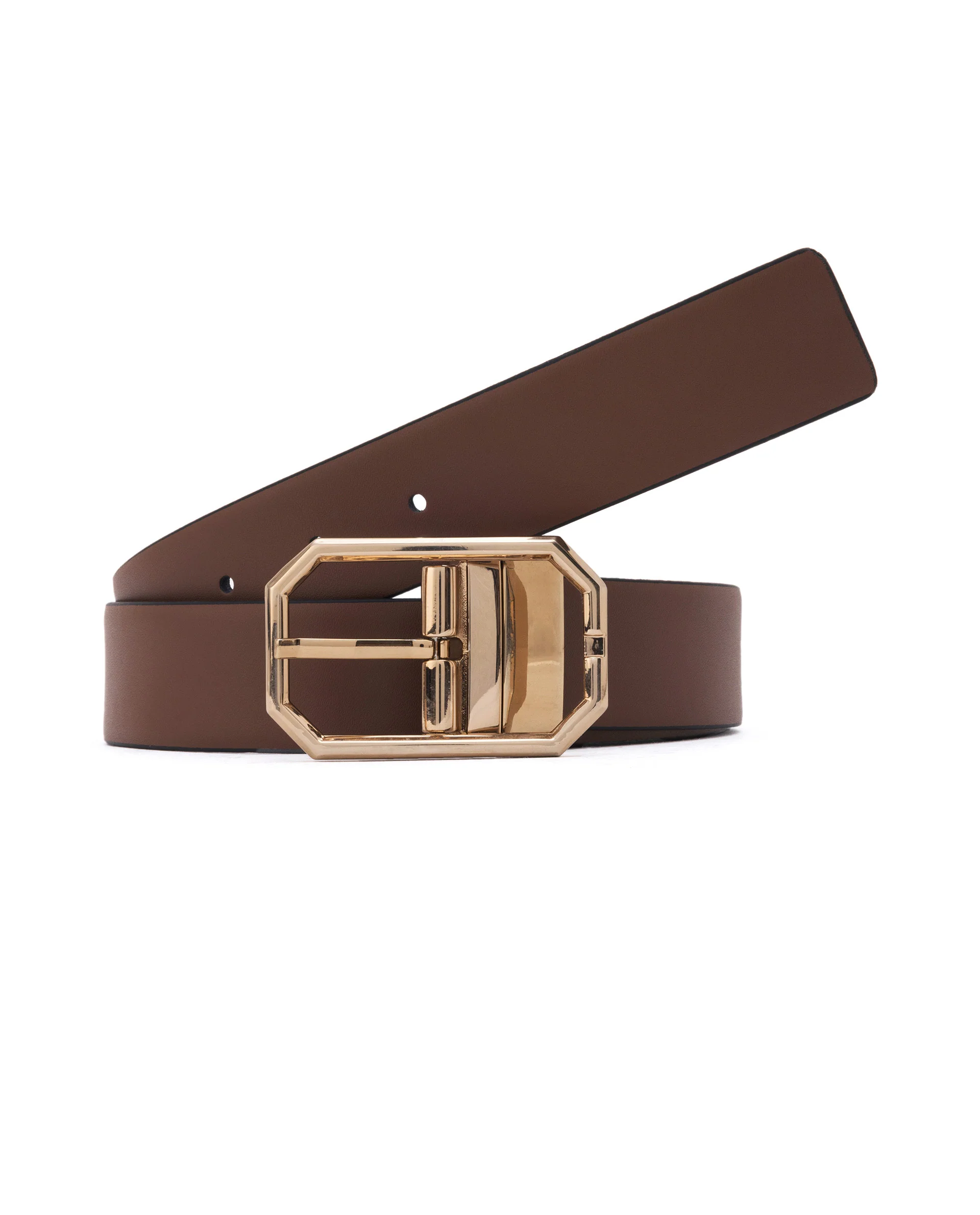 Rare Rabbit Men's Liono Black Belt Leather - Image 6