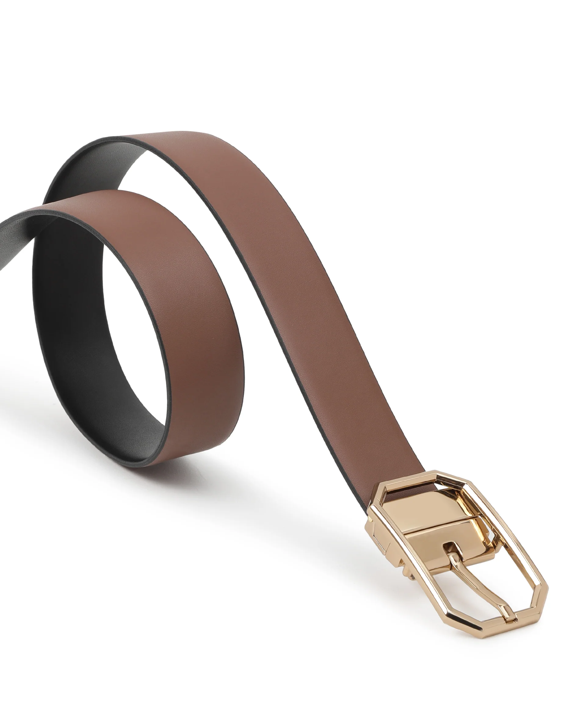 Rare Rabbit Men's Liono Black Belt Leather - Image 9