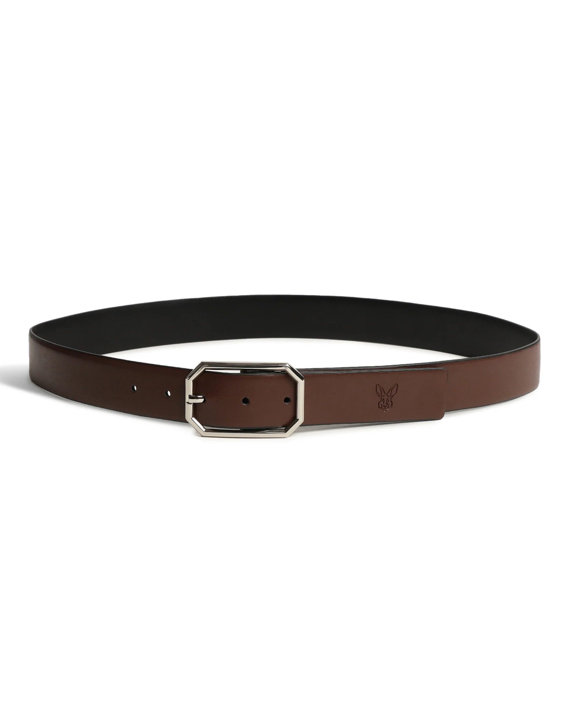 Rare Rabbit Men's Lionor Black Belt Leather - Image 3
