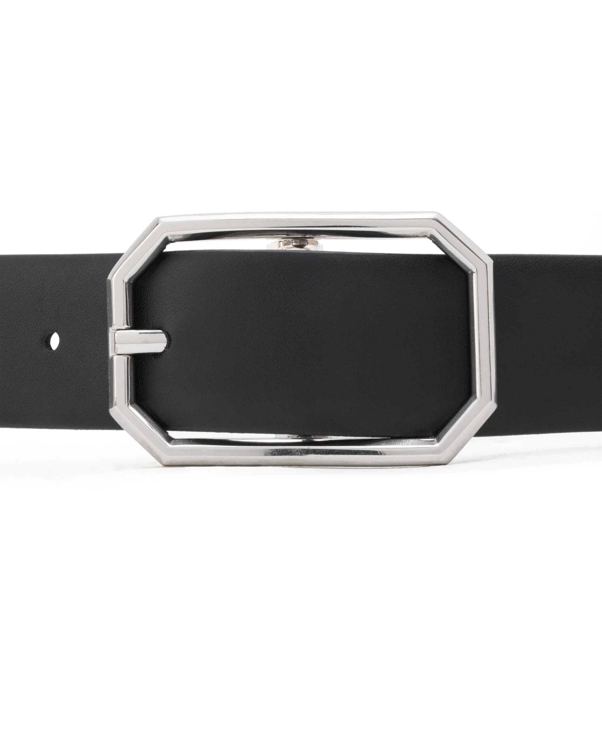 Rare Rabbit Men's Lionor Black Belt Leather - Image 4