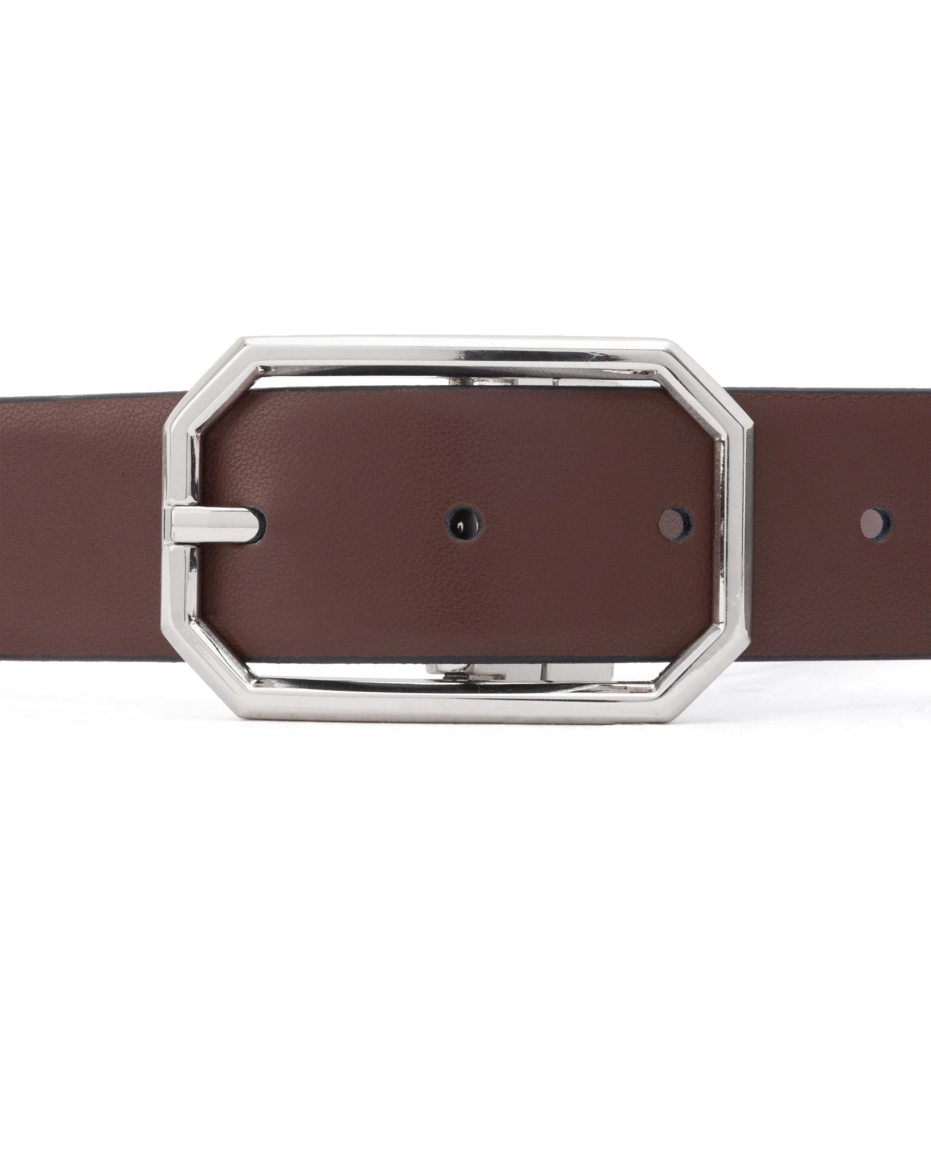Rare Rabbit Men's Lionor Black Belt Leather - Image 5