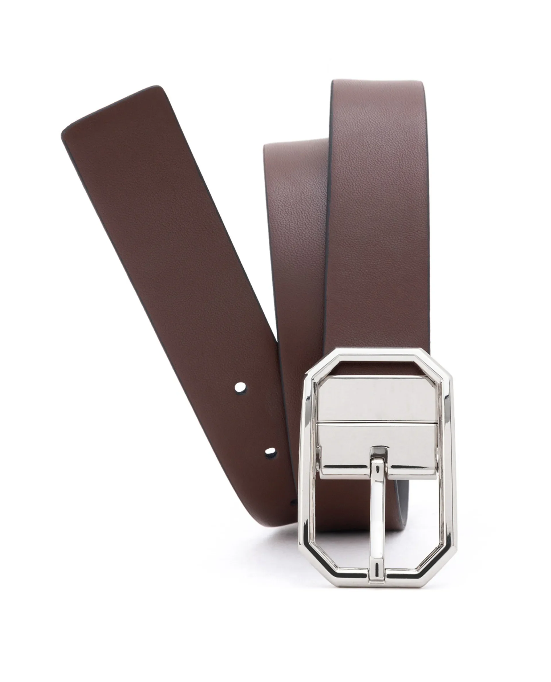 Rare Rabbit Men's Lionor Black Belt Leather - Image 6