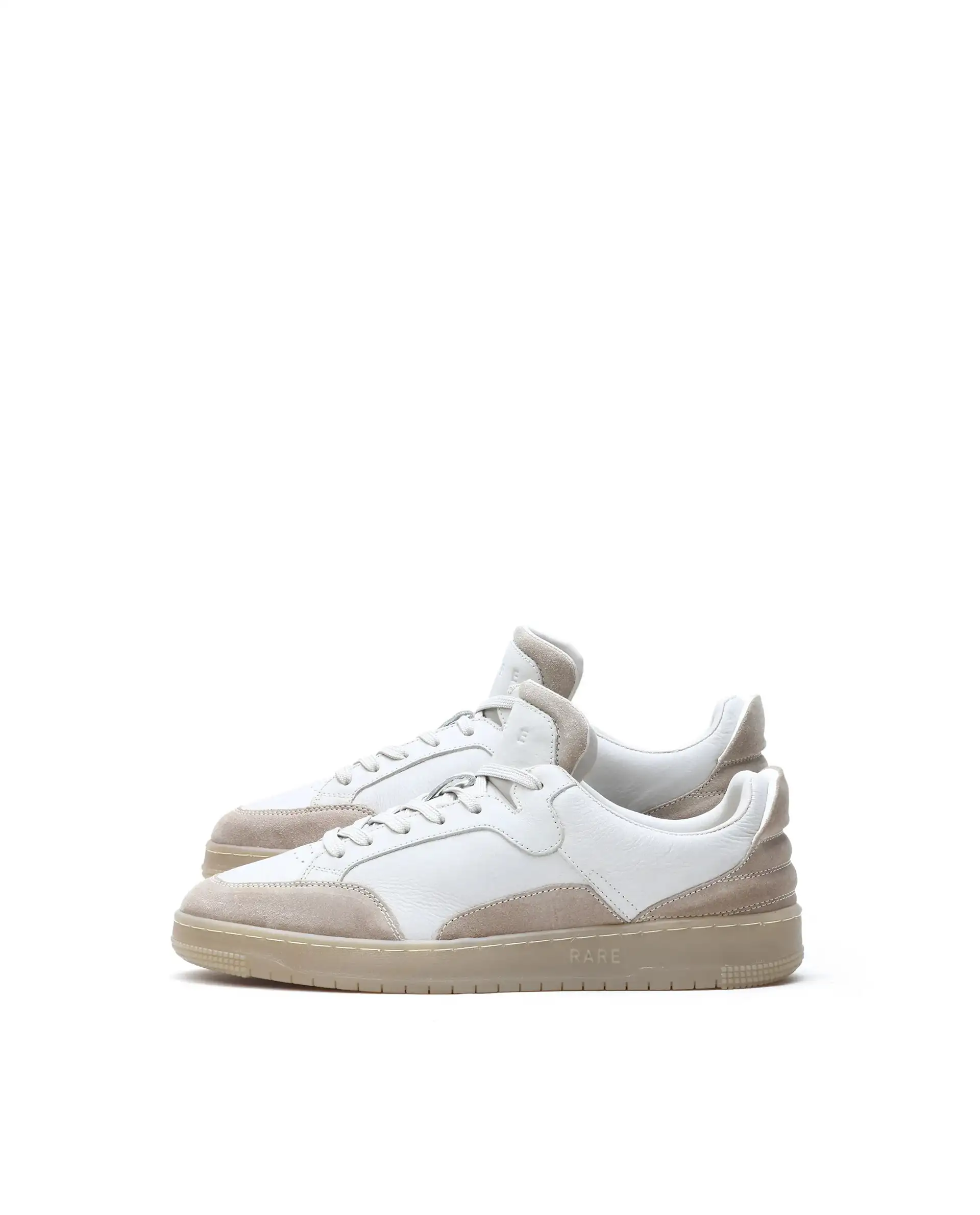 Rare Rabbit Men's Lip Beige Lace-Up Closure Leather Sneaker - Image 6
