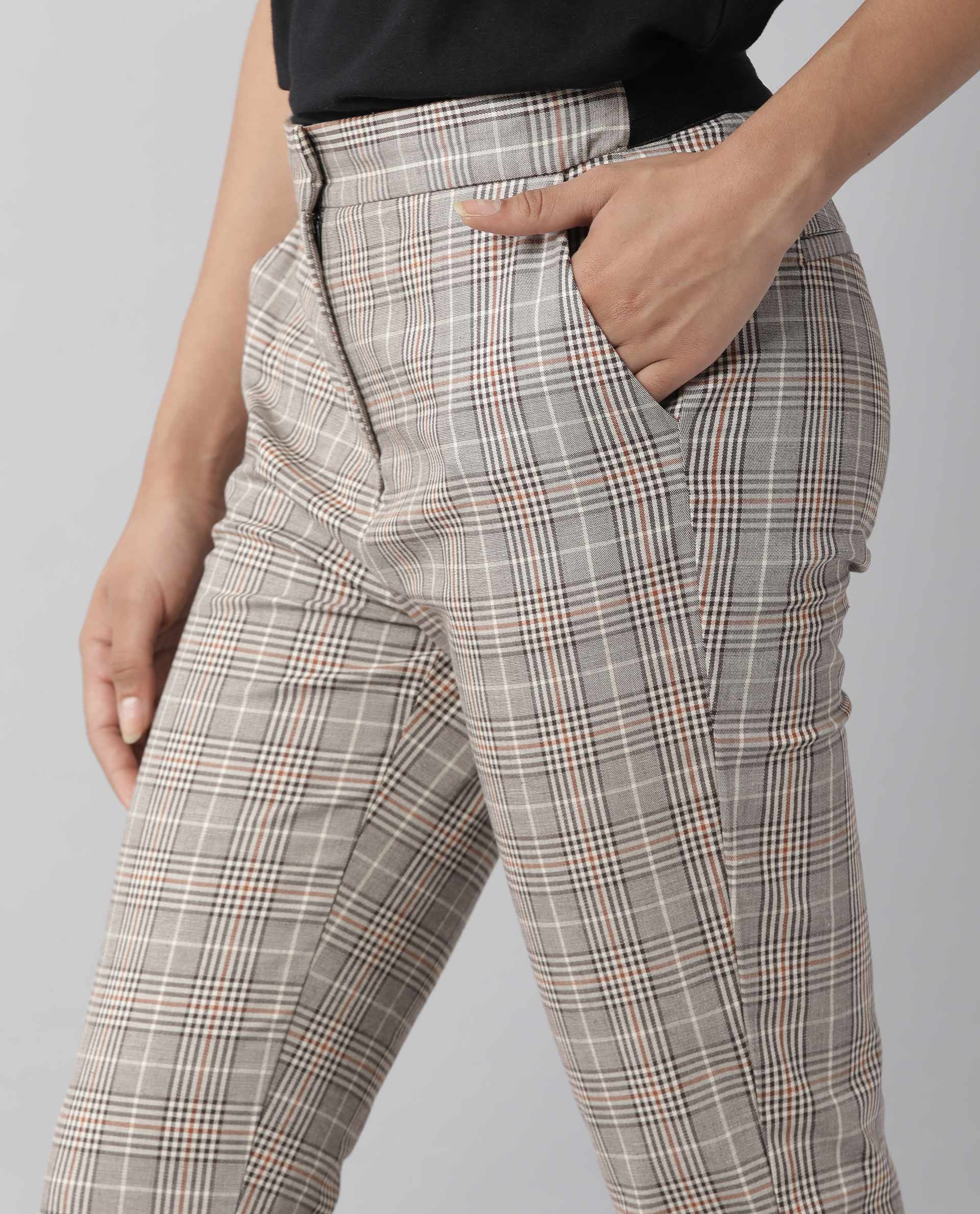 Rareism Women's Livon Beige Trouser - Image 5