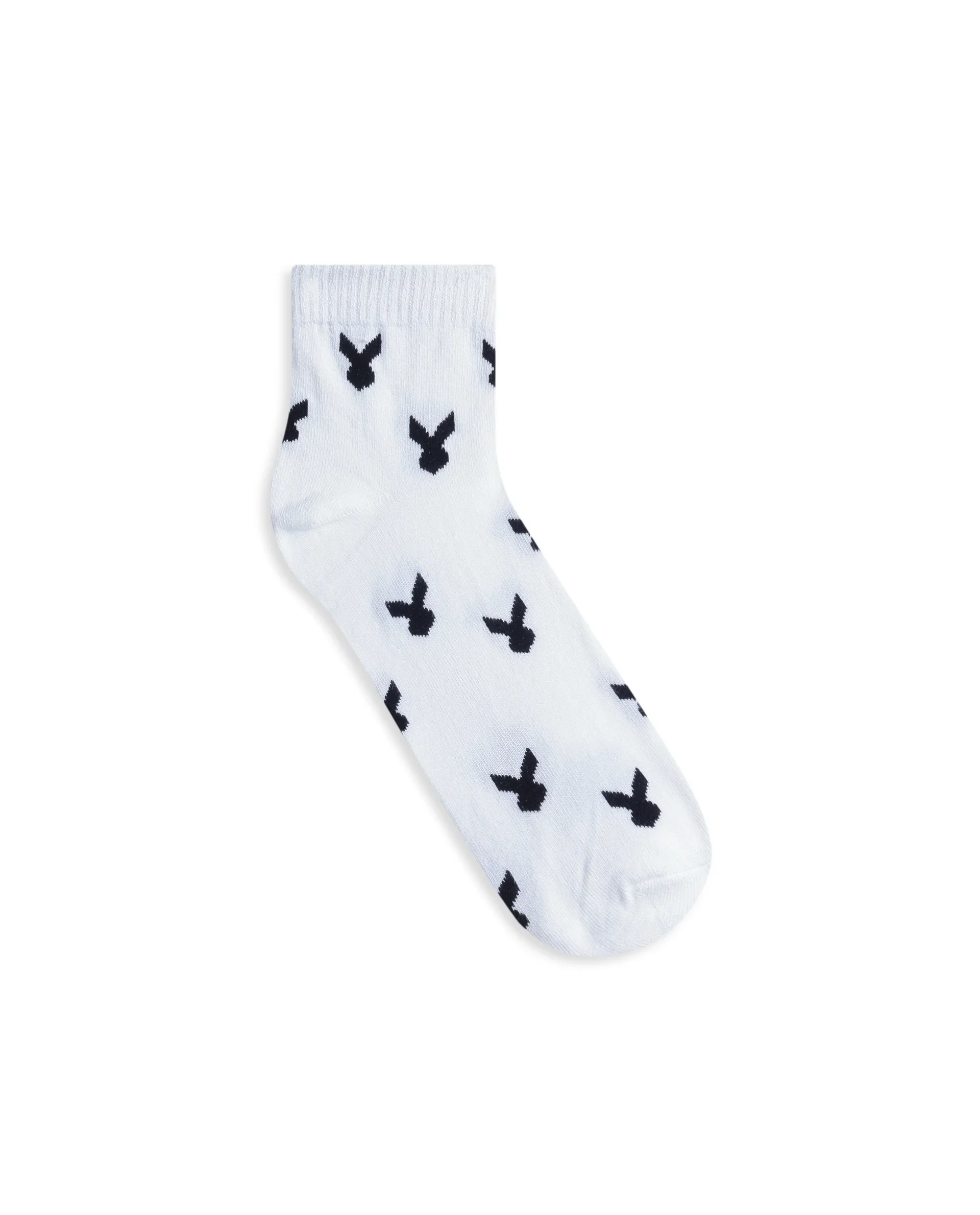 Rare Rabbit Men Loger - 3 White High Ankle Socks - Image 2