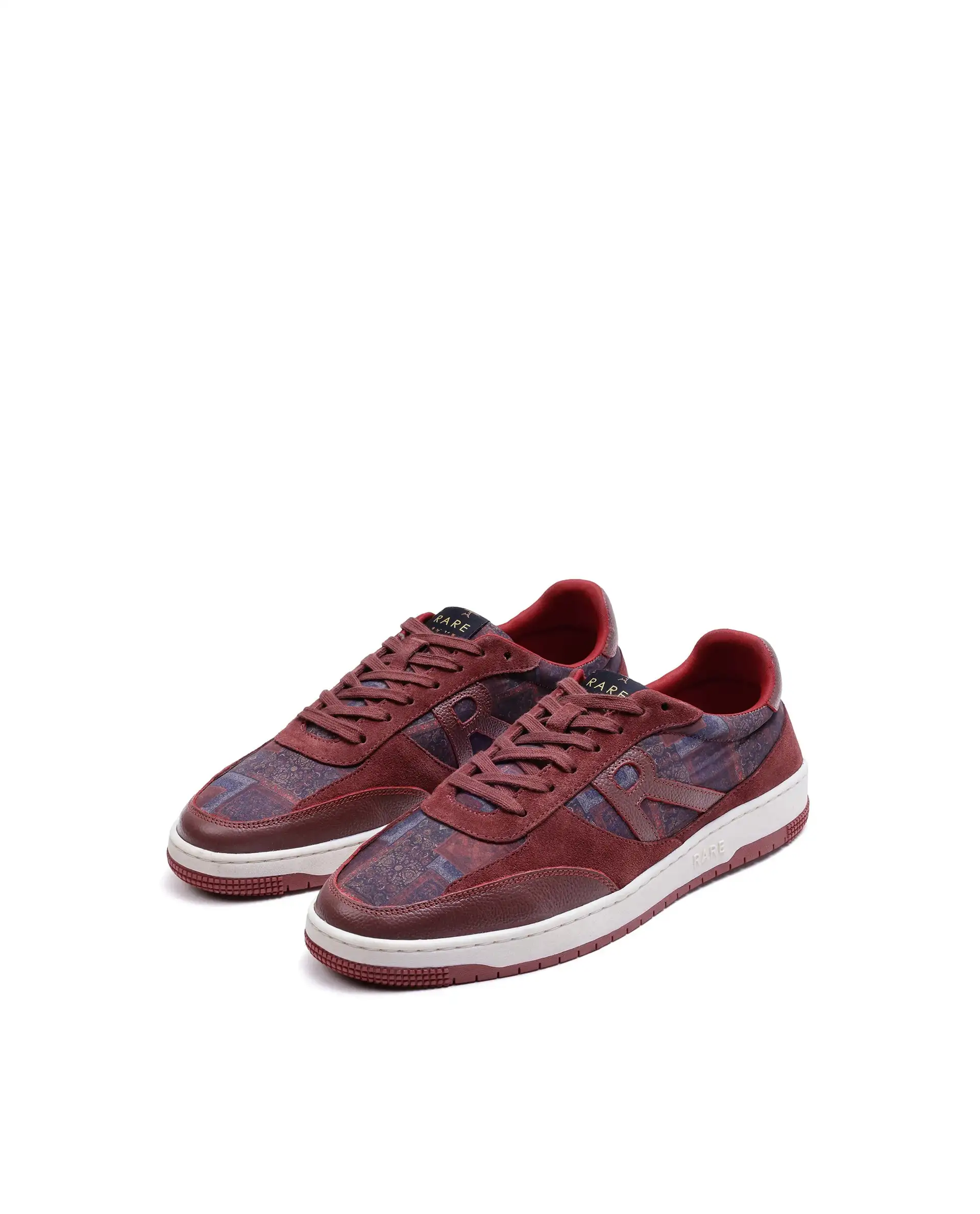 Rare Rabbit Men Loom Dark Red Leather Lace-Up Closure Shoes - Image 3