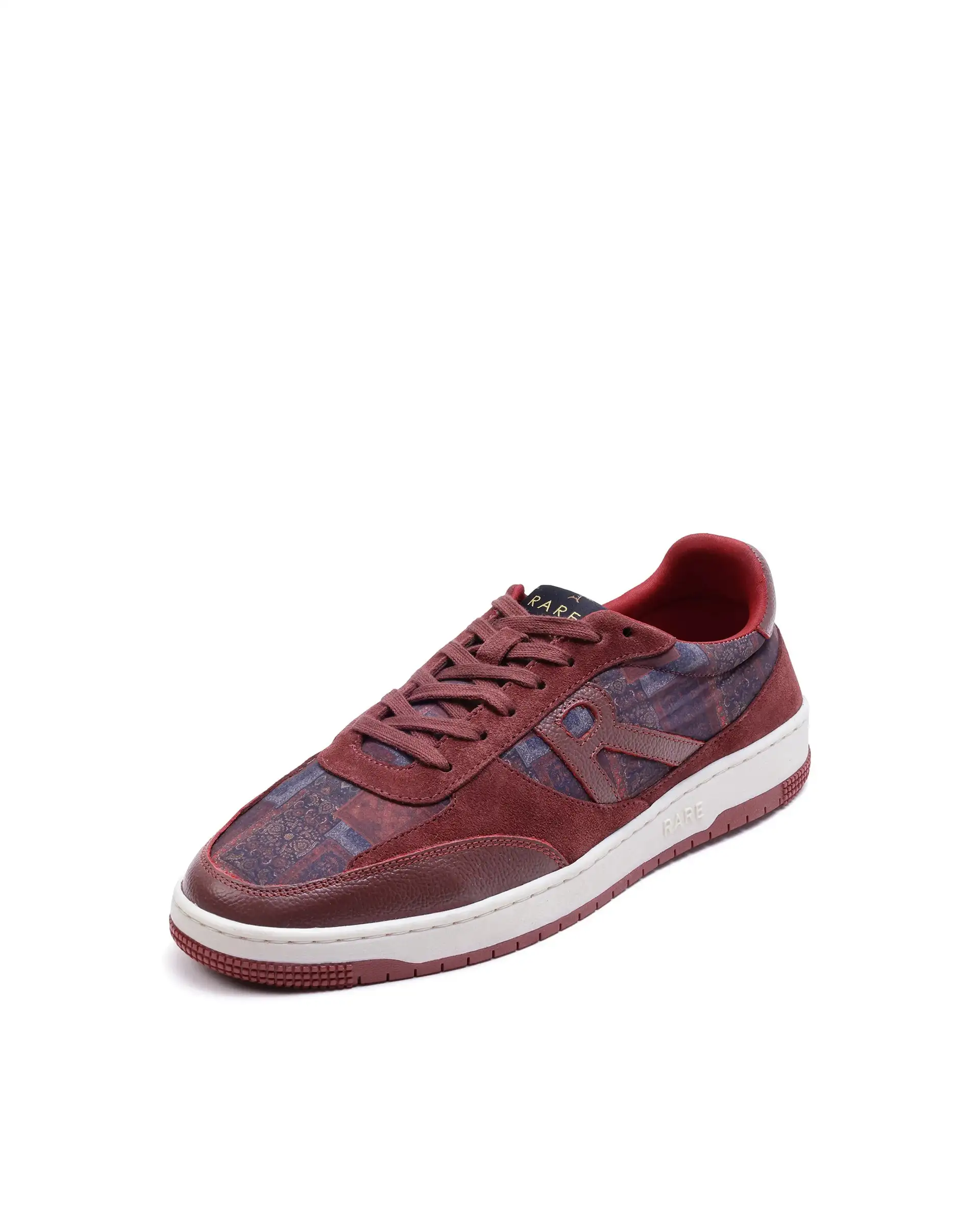 Rare Rabbit Men Loom Dark Red Leather Lace-Up Closure Shoes - Image 8