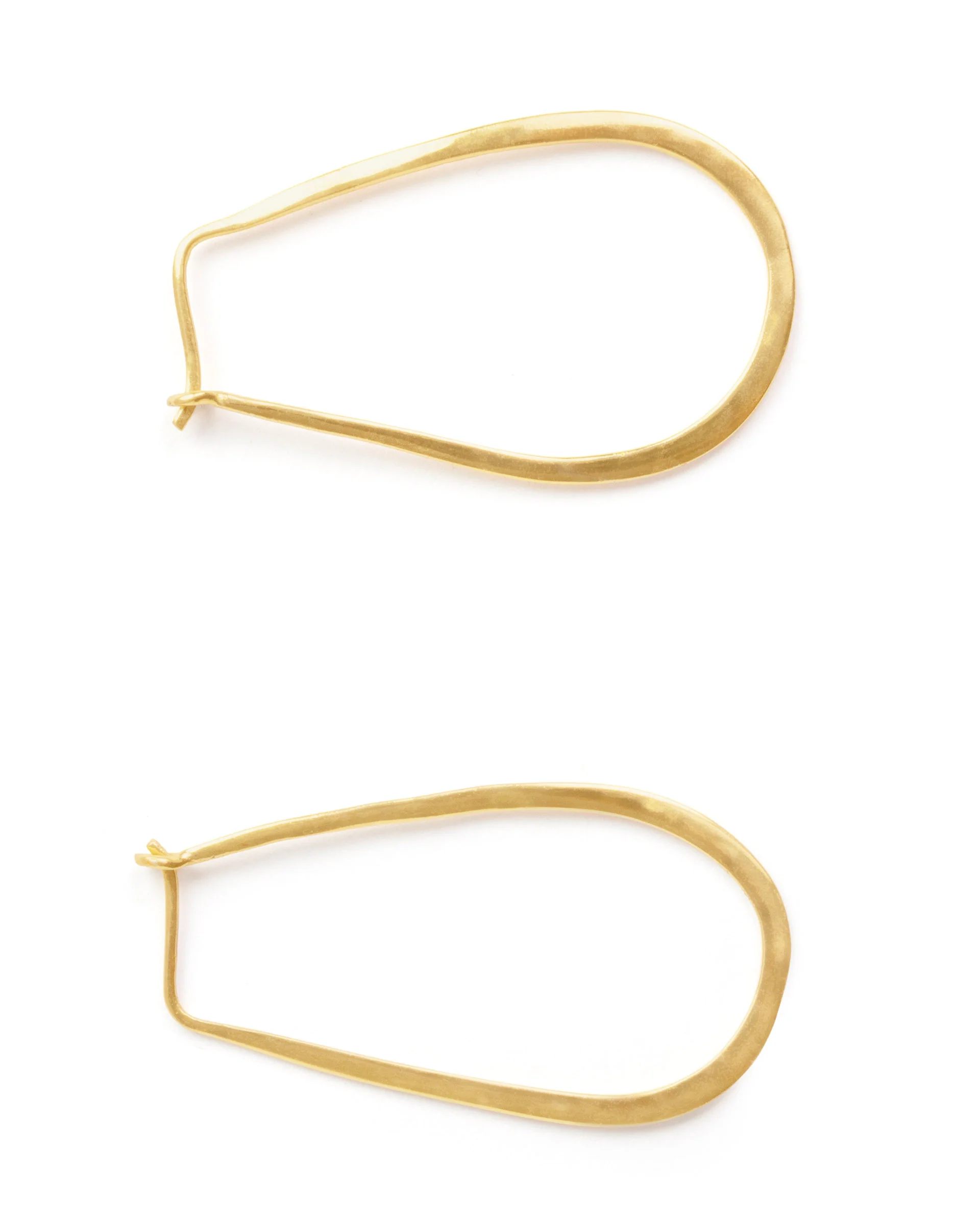 Rareism Women Loop Hoop Gold Earring - Image 3