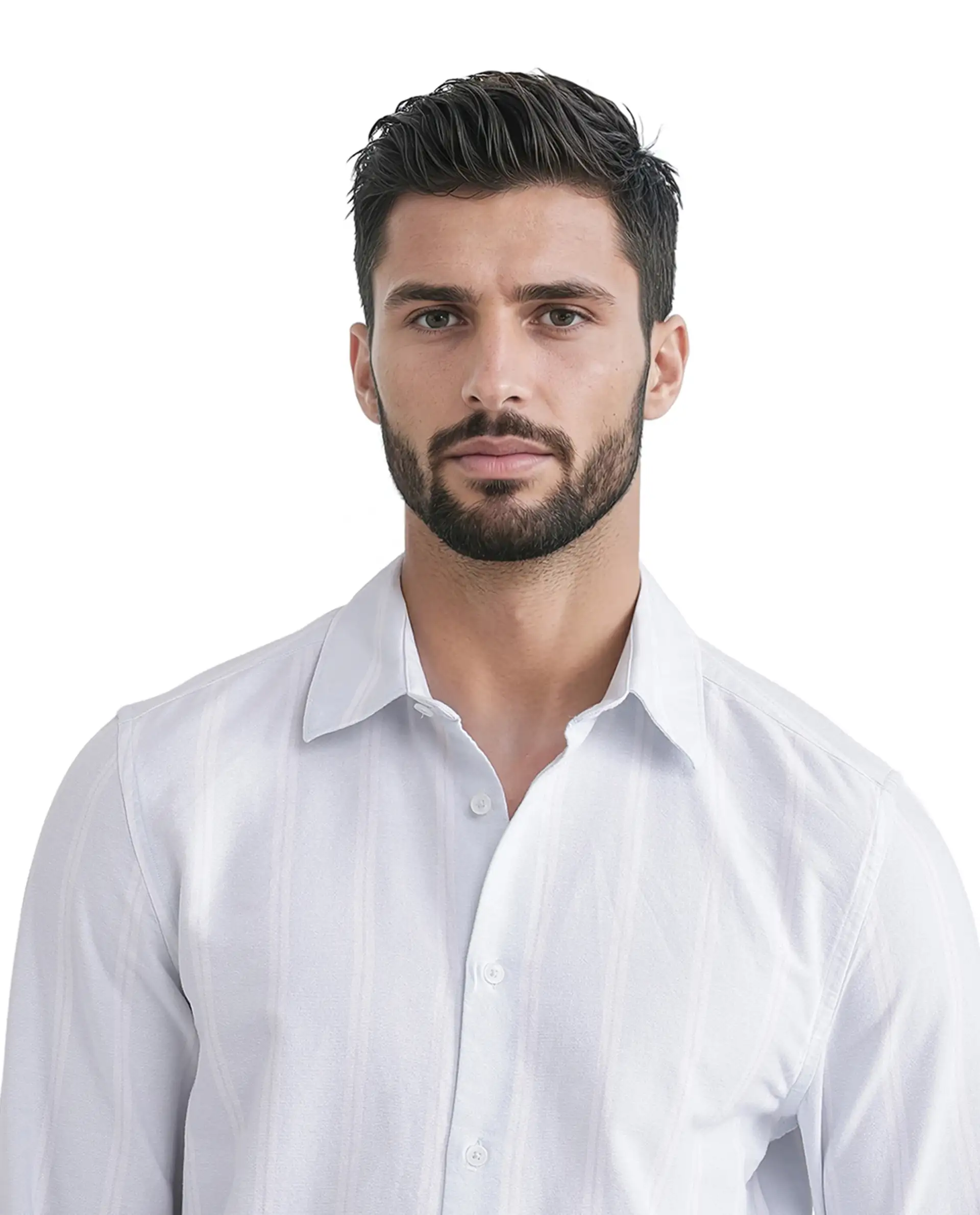 Rare Rabbit Men's Lorb Light Blue Cotton Striped Print Regular Fit Full Sleeve Collared Shirt - Image 8