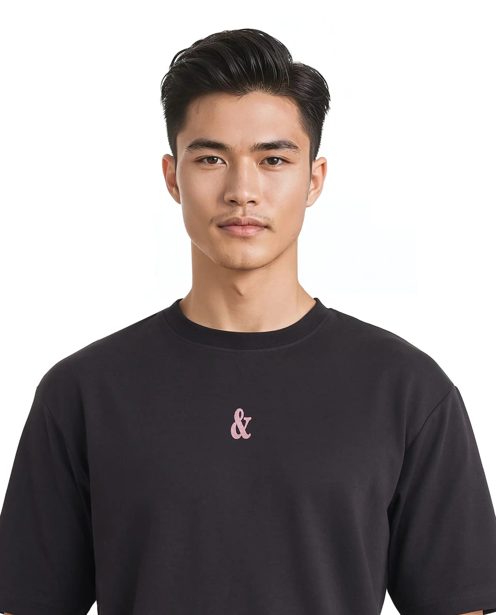 Rare Rabbit Men's Lout Black Cotton Graphic Print Boxy Fit Half Sleeve Crew Neck T-Shirt - Image 5