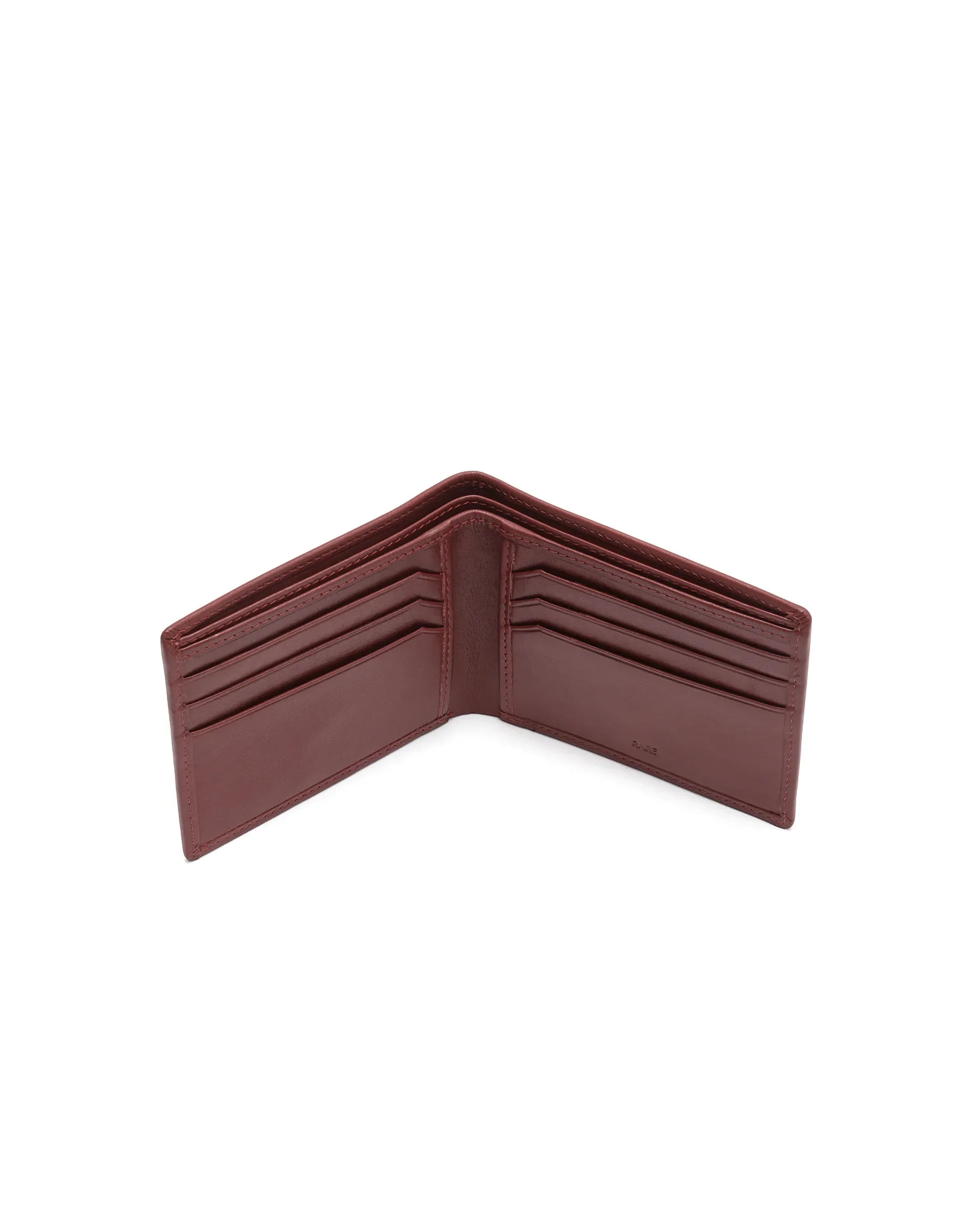 Rare Rabbit Men Lume Burgandy Leather Wallet - Image 4