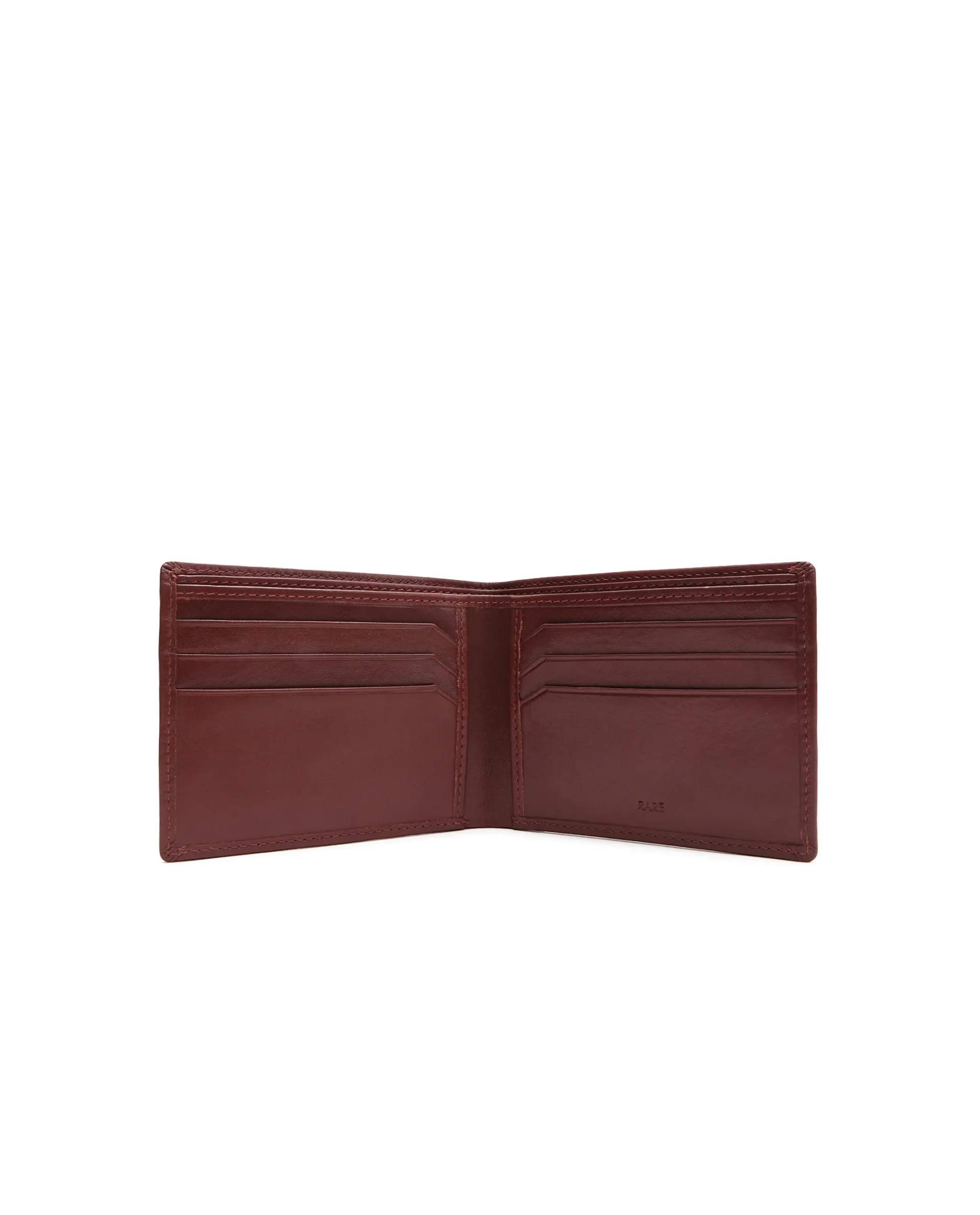 Rare Rabbit Men Lume Burgandy Leather Wallet - Image 5