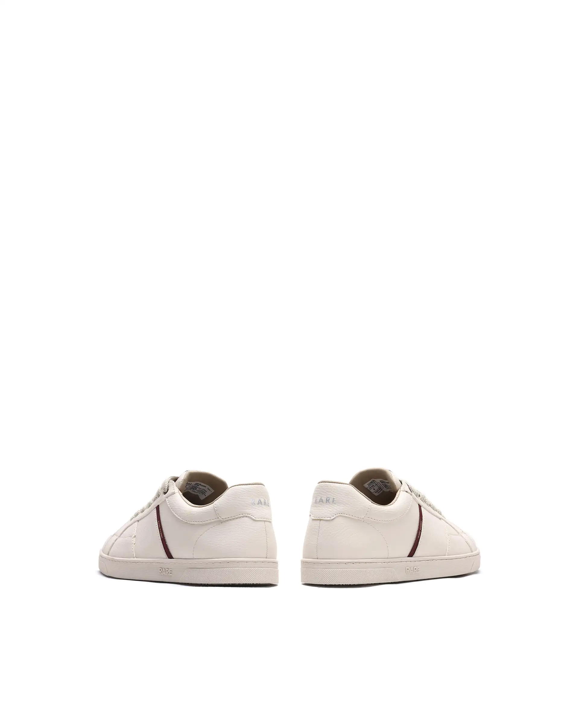 Rare Rabbit Men's Lunar Light Beige Micro Fiber Leather Sneaker - Image 5