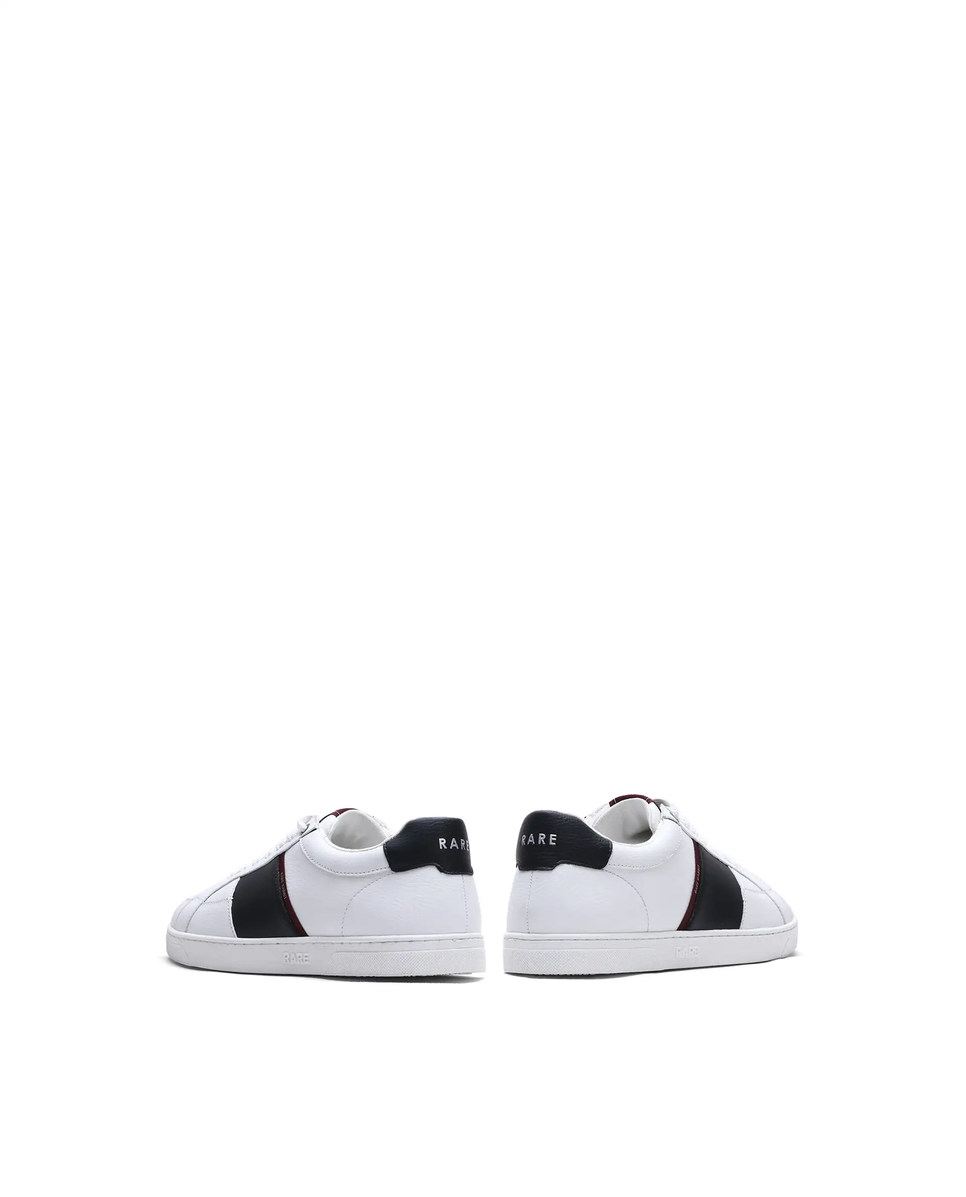 Rare Rabbit Men's Lunar White Micro Fiber Leather Sneaker - Image 4