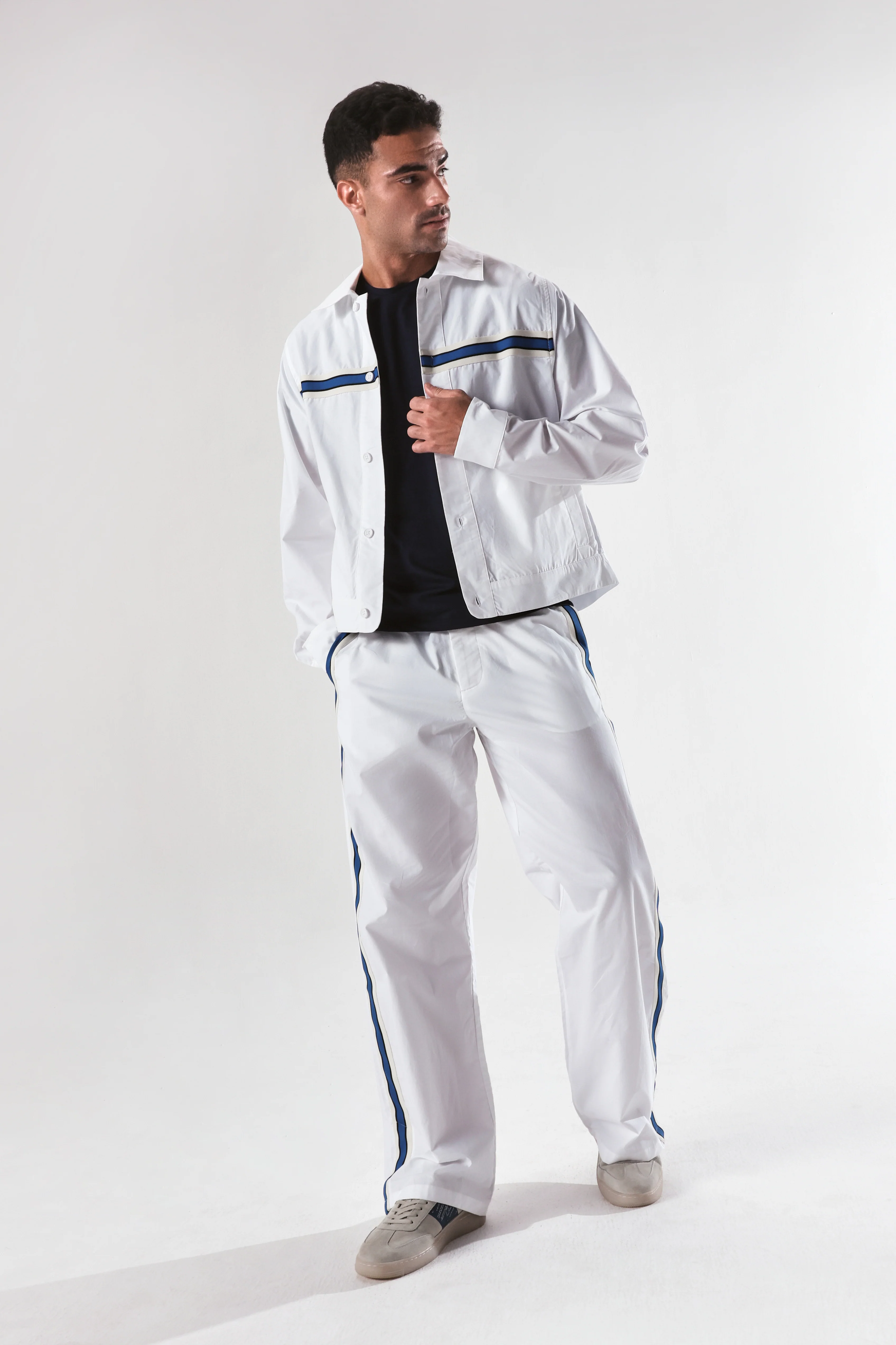 Rare Rabbit Men's Macon-S White Cotton Plain Regular Fit Full Sleeve Collared Shirt - Image 4