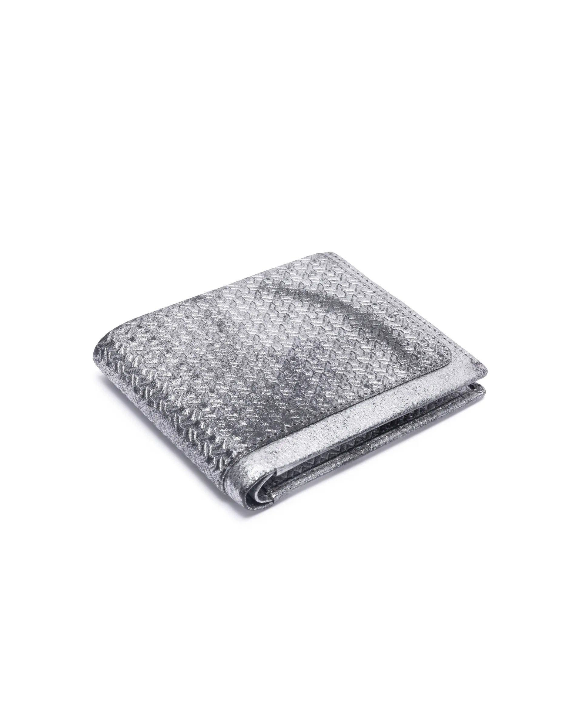 Rare Rabbit Men Mahris Metallic Foil Leather Wallet - Image 5