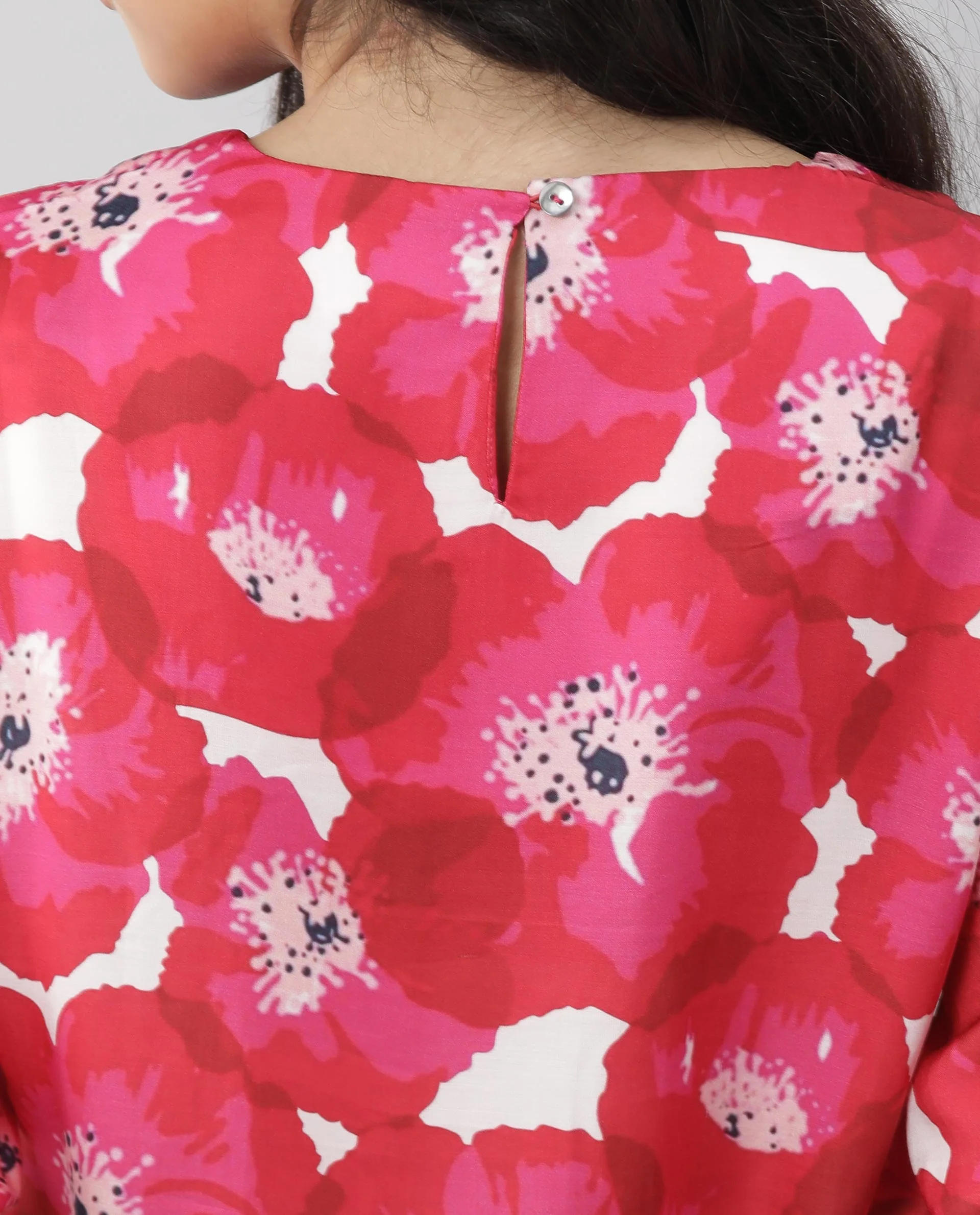 Rareism Women's Mall Red Top - Image 5