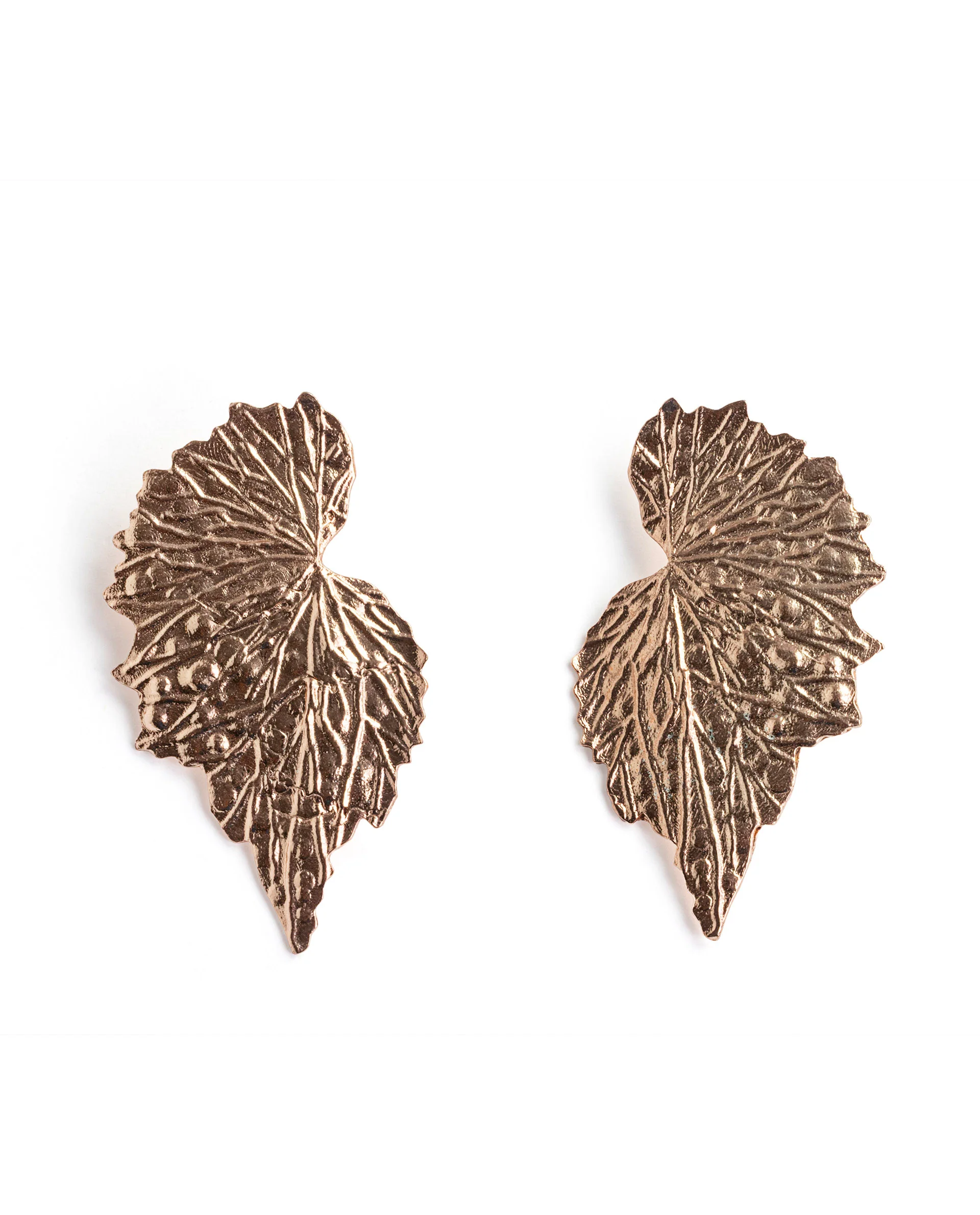 Rareism Women Maple Rose Pink Earring - Image 3