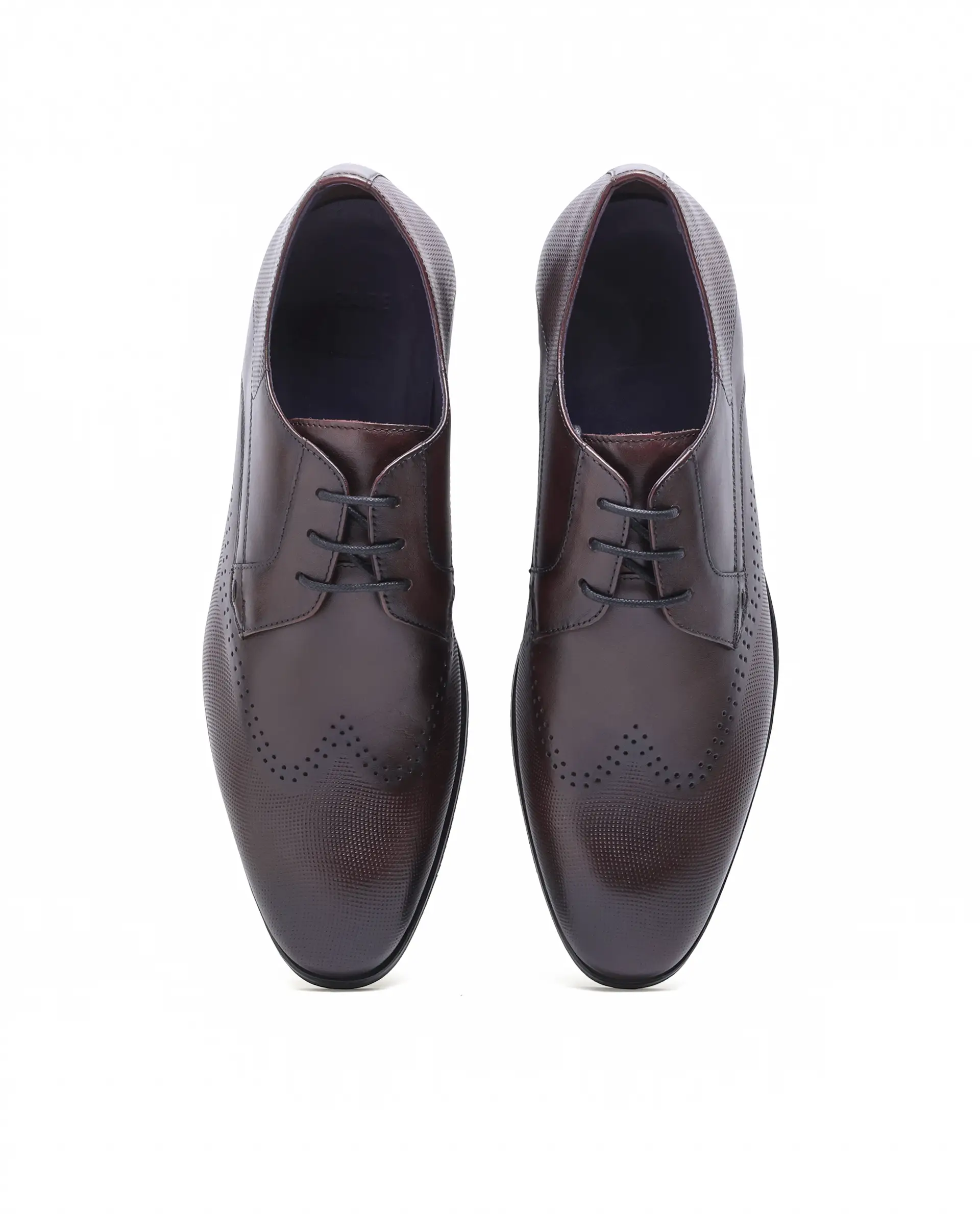 Rare Rabbit Men's Marcello Bordo Leather Formal - Image 4