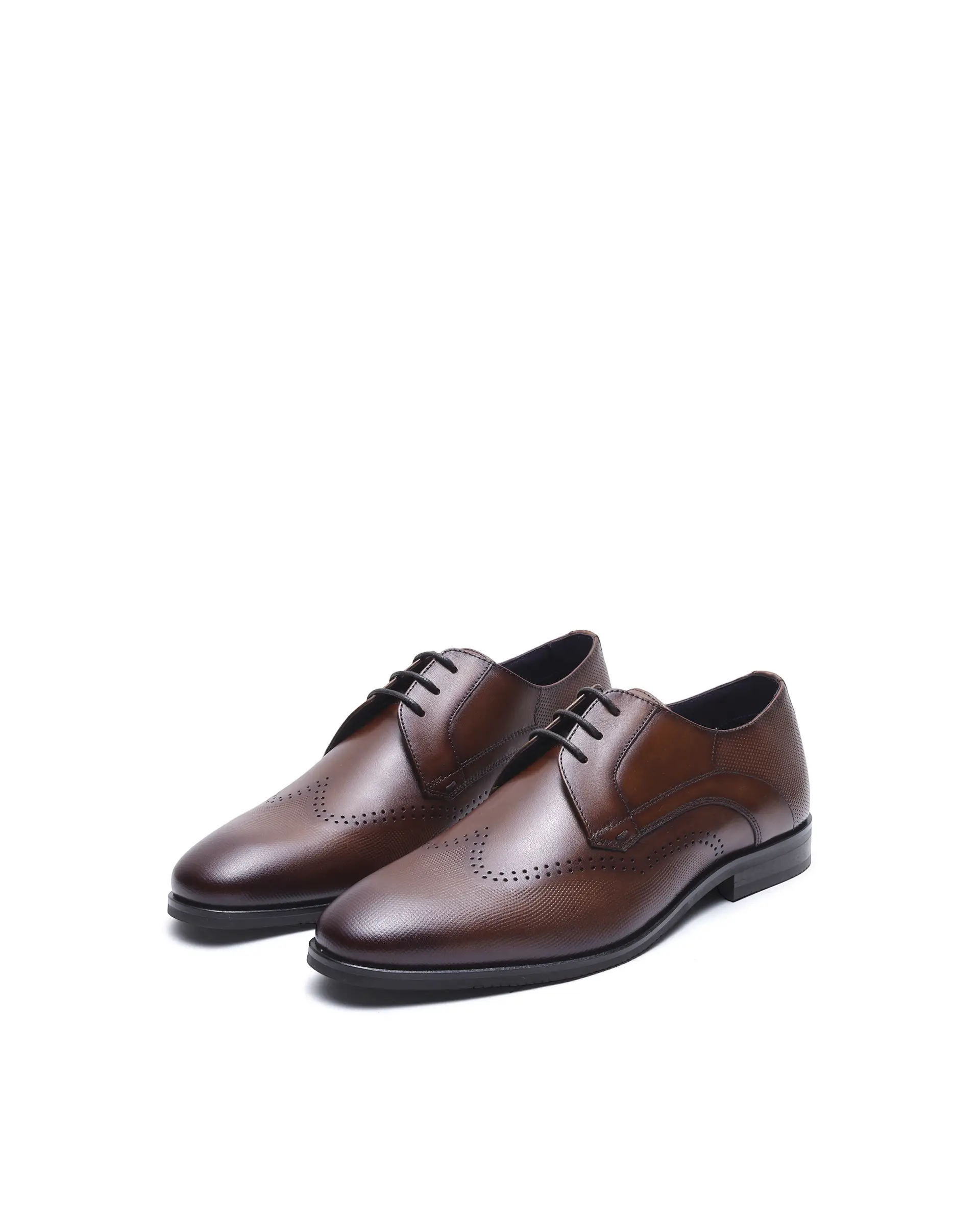 Rare Rabbit Men's Marcello Wood Leather Formal - Image 2