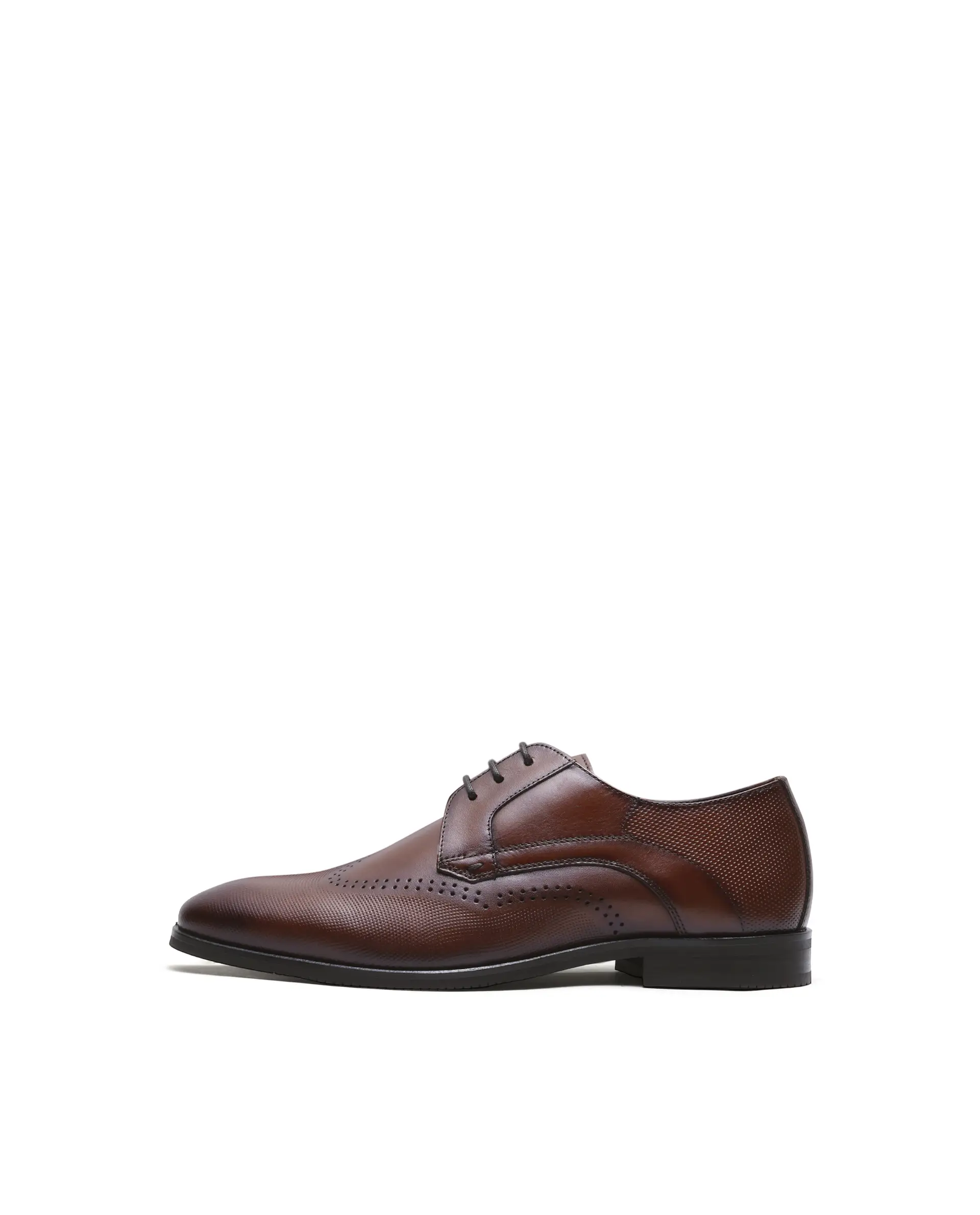 Rare Rabbit Men's Marcello Wood Leather Formal - Image 3