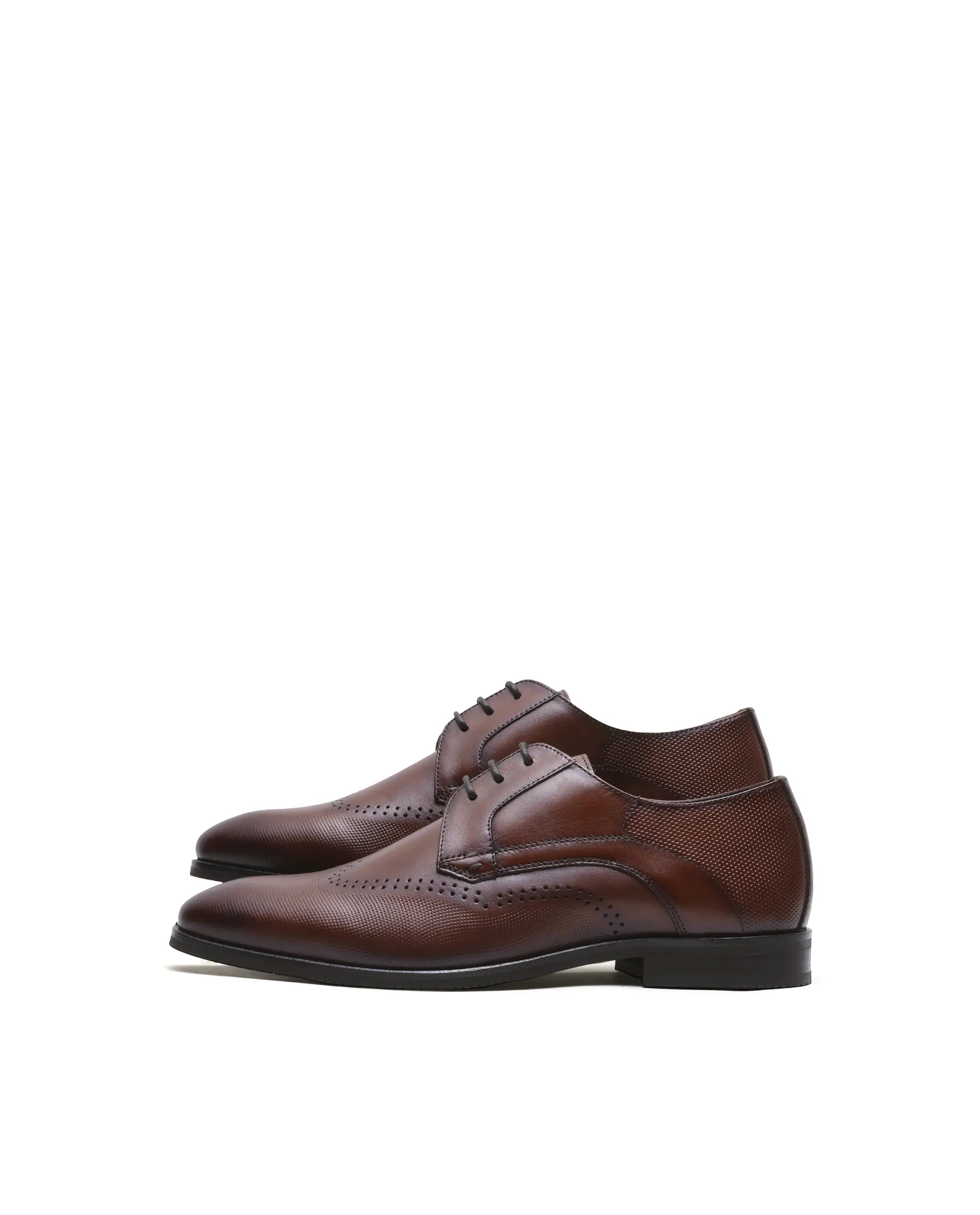 Rare Rabbit Men's Marcello Wood Leather Formal - Image 5