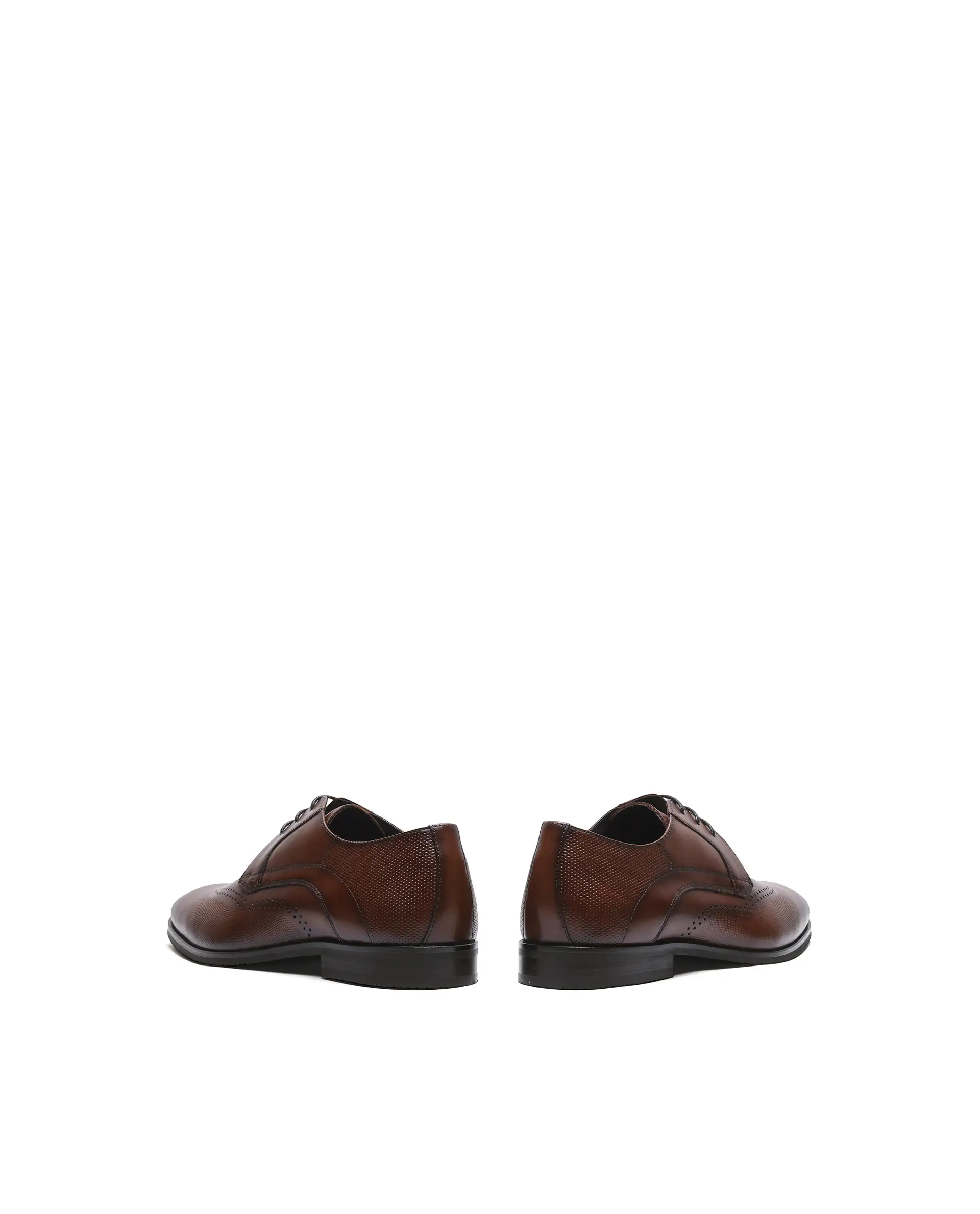 Rare Rabbit Men's Marcello Wood Leather Formal - Image 7