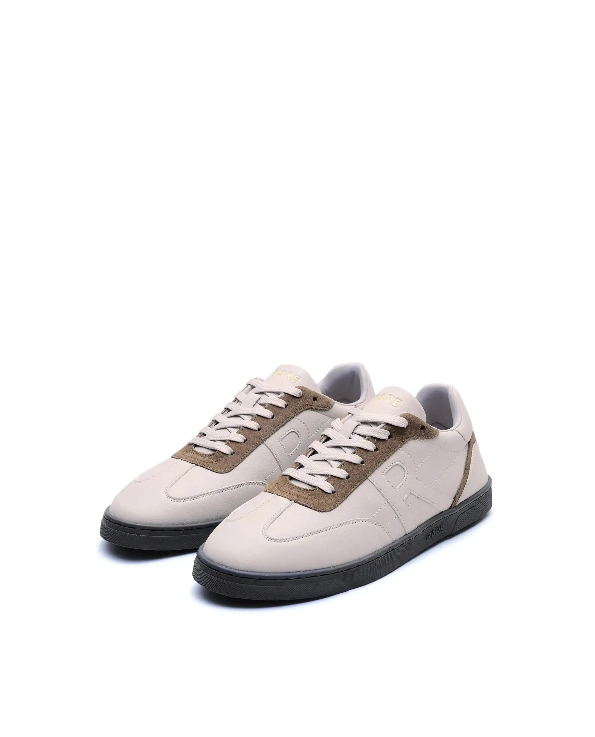 Rare Rabbit Men's Marco Brown Micro Leather Sneaker - Image 3