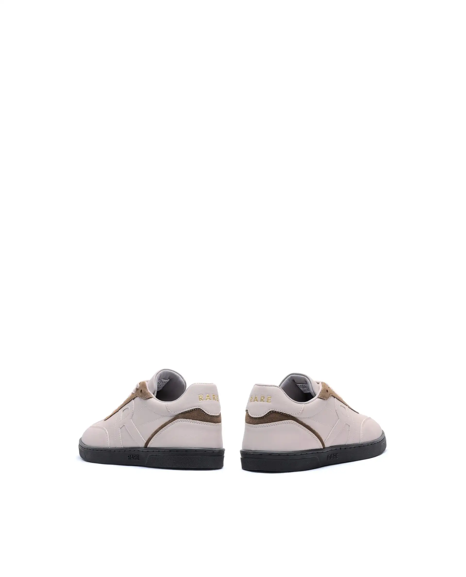 Rare Rabbit Men's Marco Brown Micro Leather Sneaker - Image 5