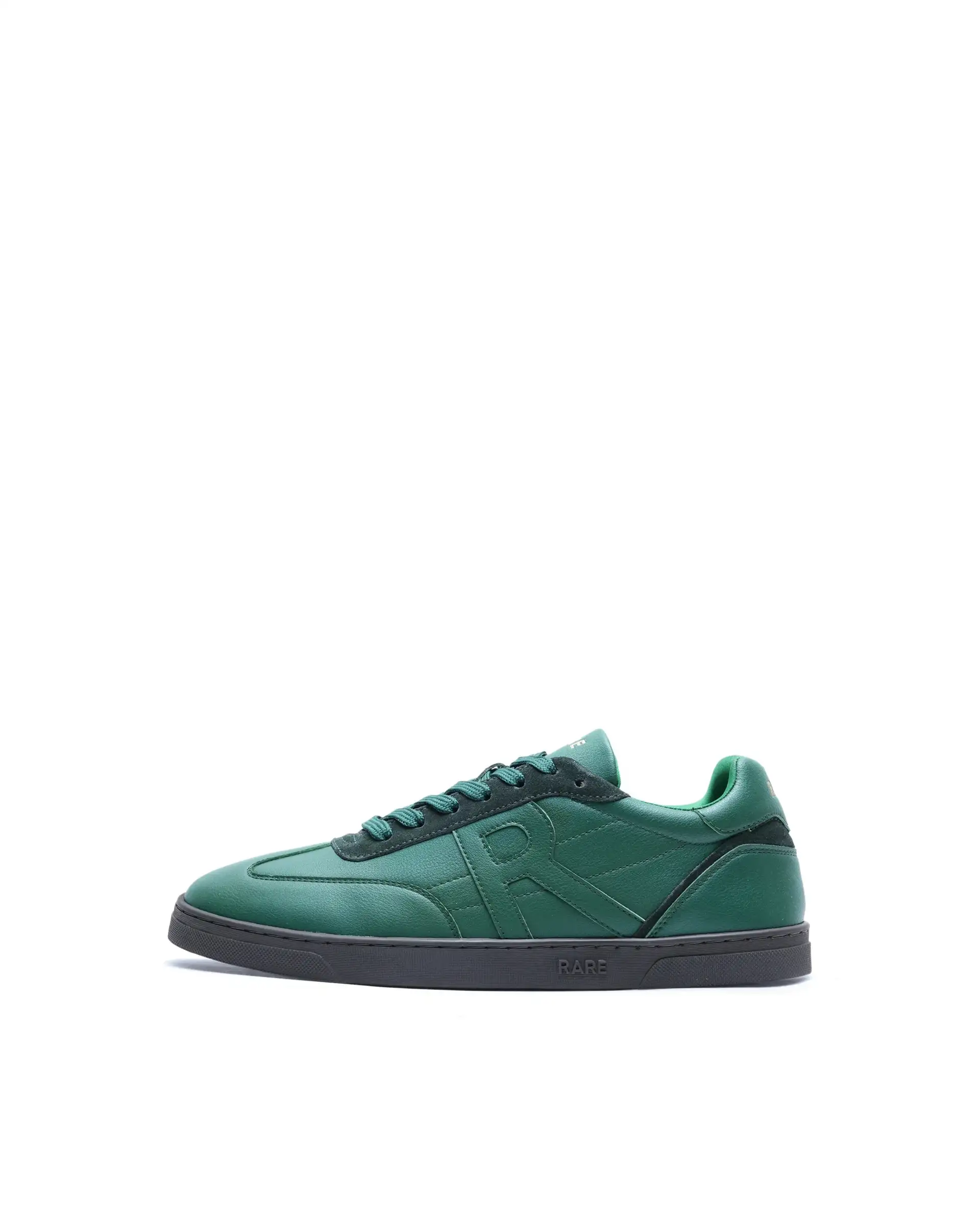 Rare Rabbit Men's Marco Green Micro Leather Sneaker - Image 8