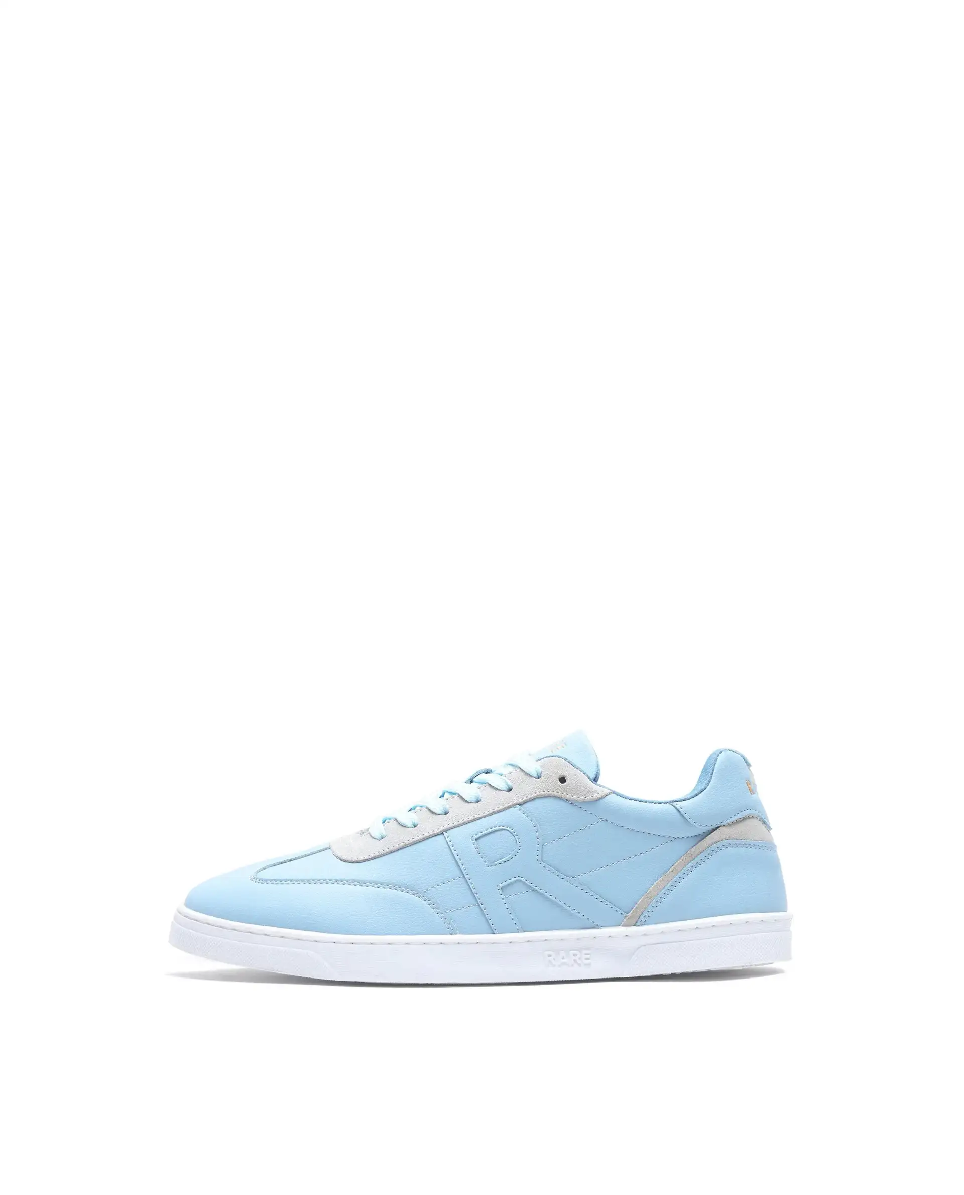 Rare Rabbit Men's Marco Light Blue Micro Leather Sneaker - Image 8