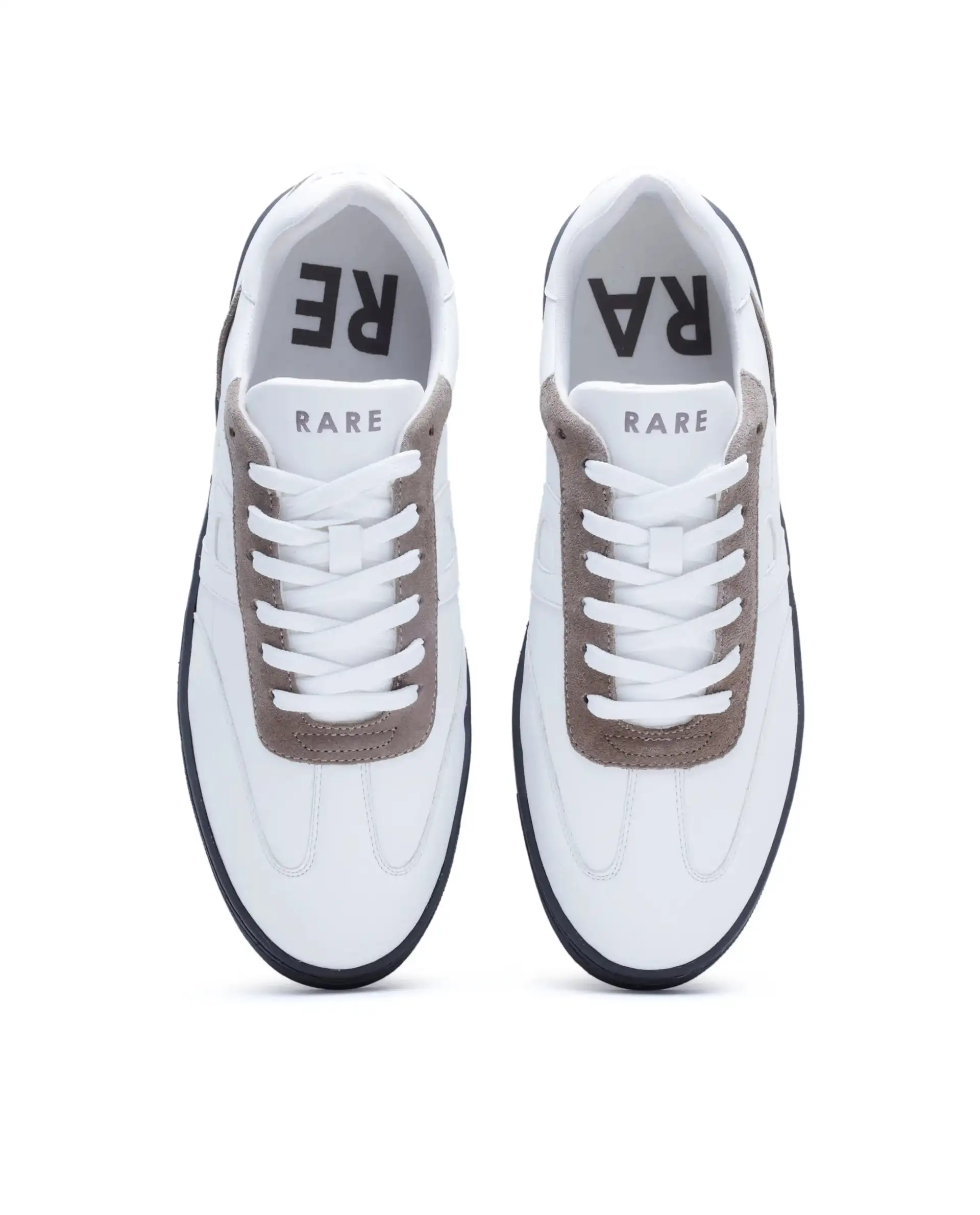 Rare Rabbit Men's Marco White Micro Leather Sneaker - Image 2