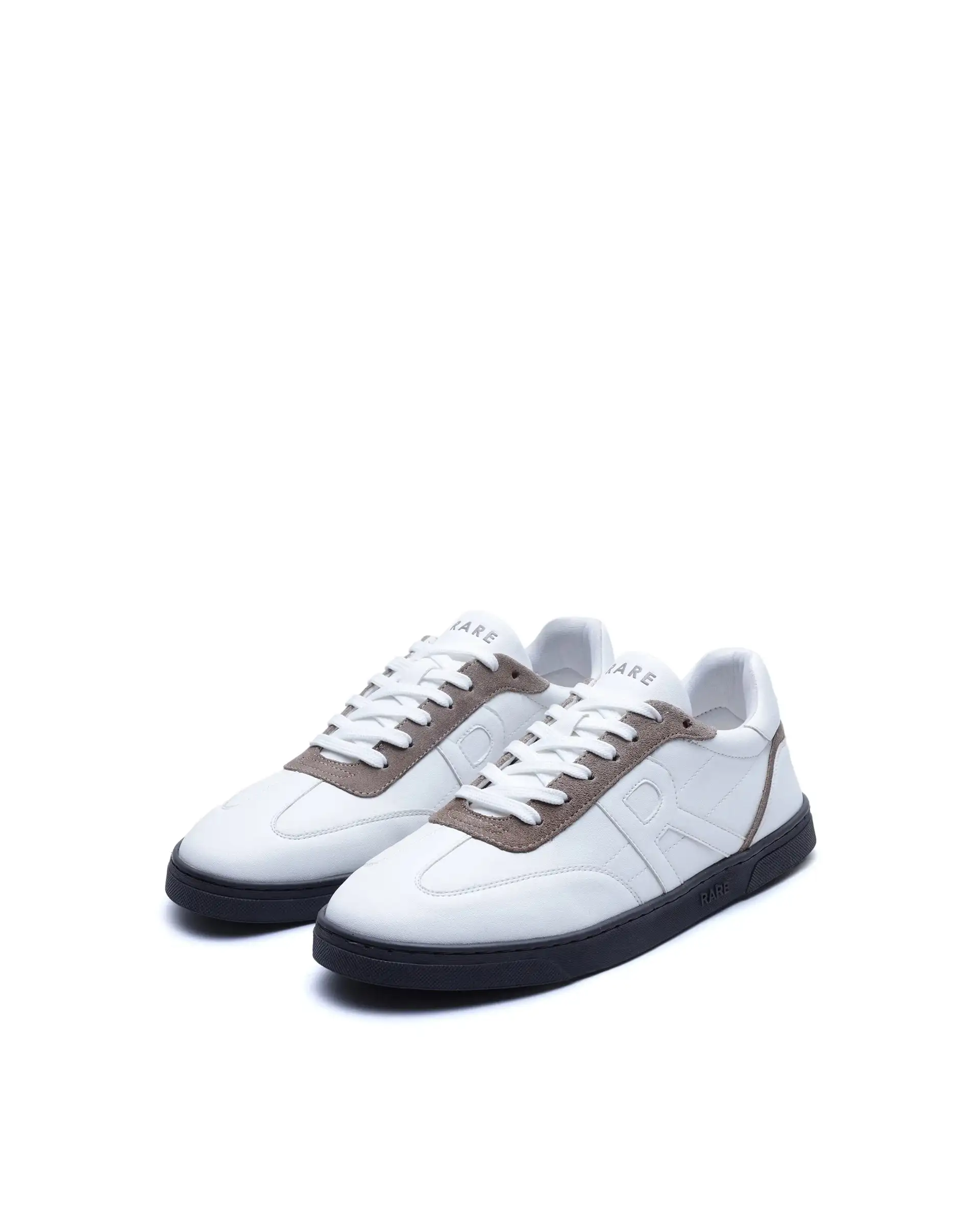 Rare Rabbit Men's Marco White Micro Leather Sneaker - Image 3