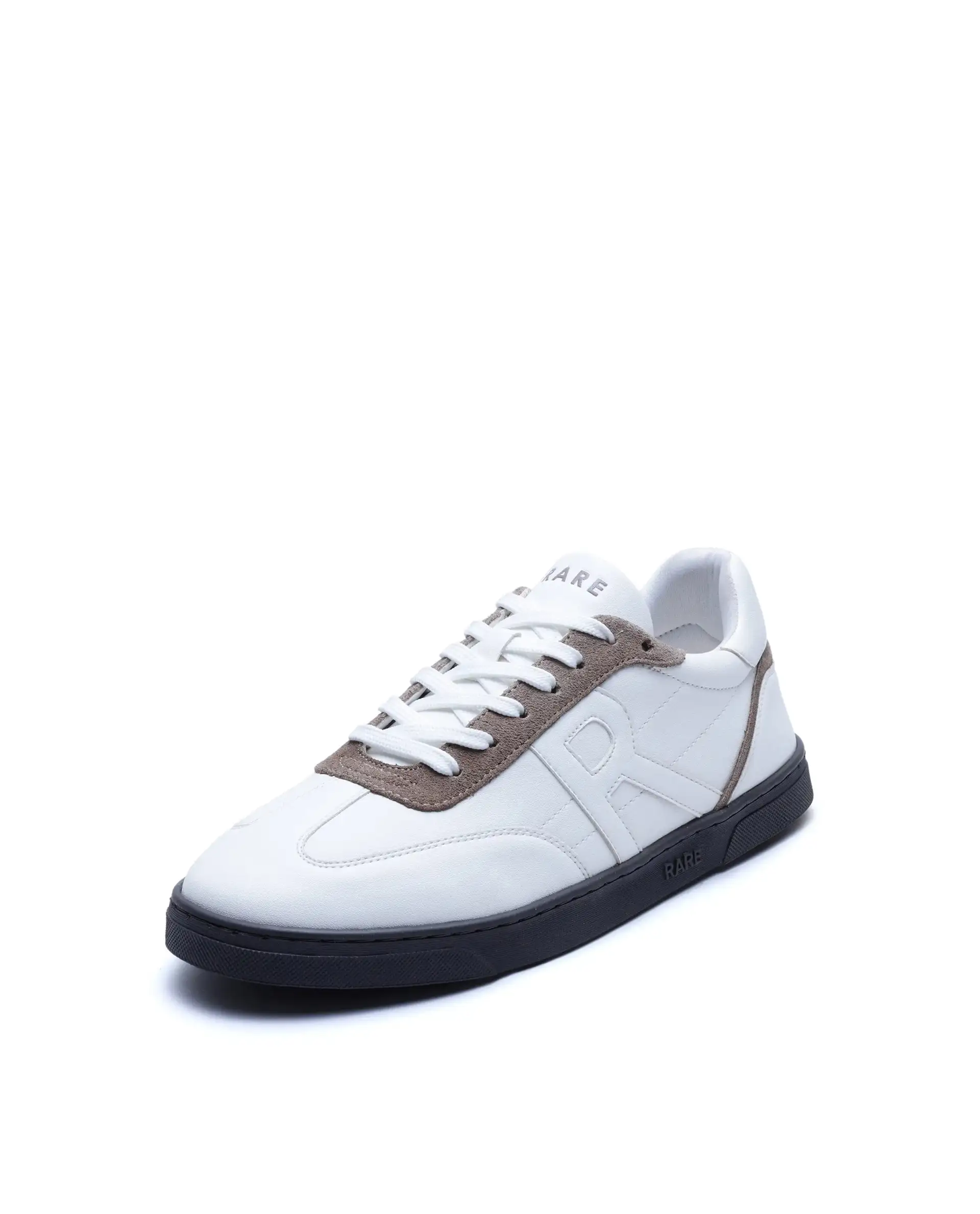 Rare Rabbit Men's Marco White Micro Leather Sneaker - Image 4