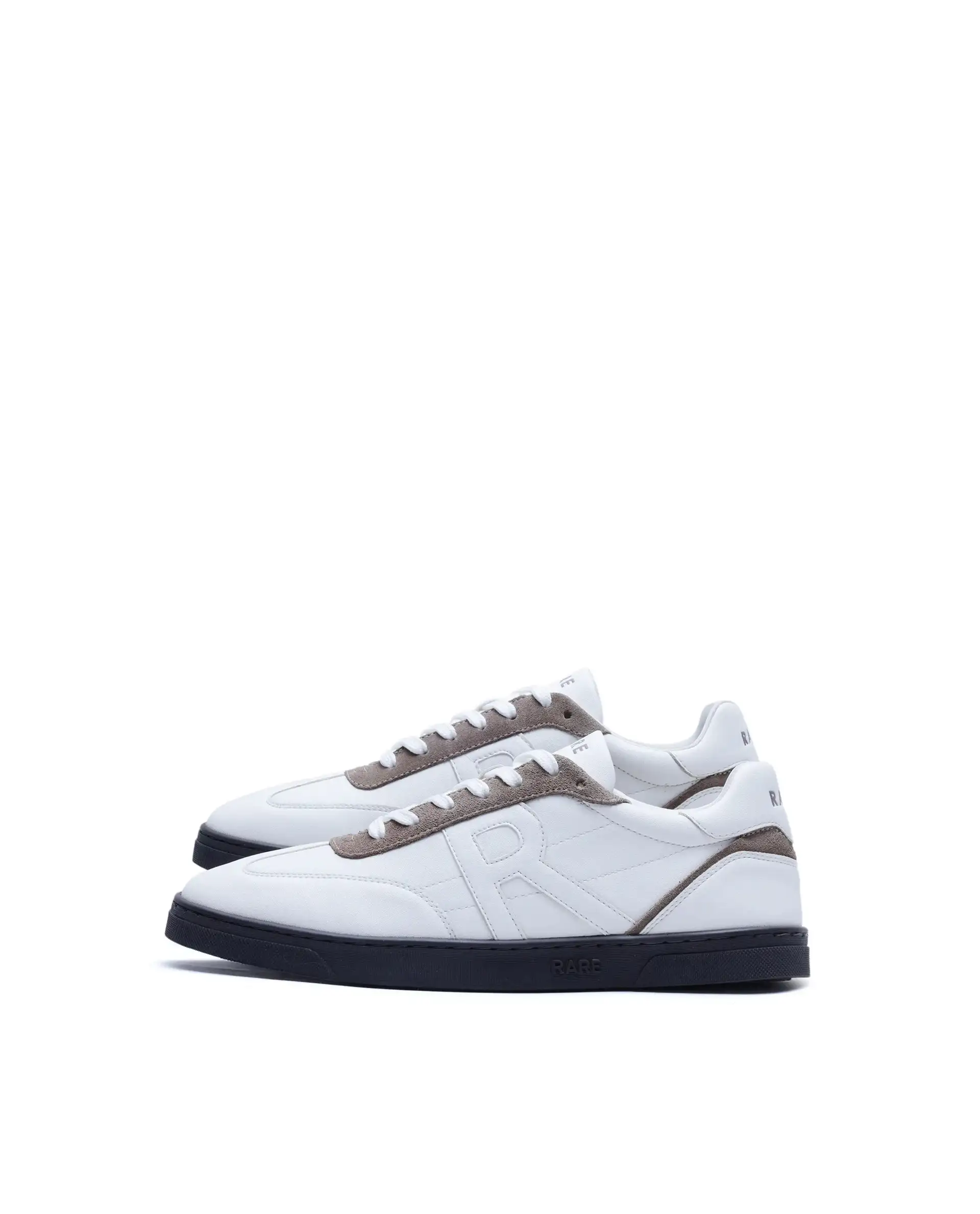Rare Rabbit Men's Marco White Micro Leather Sneaker - Image 7