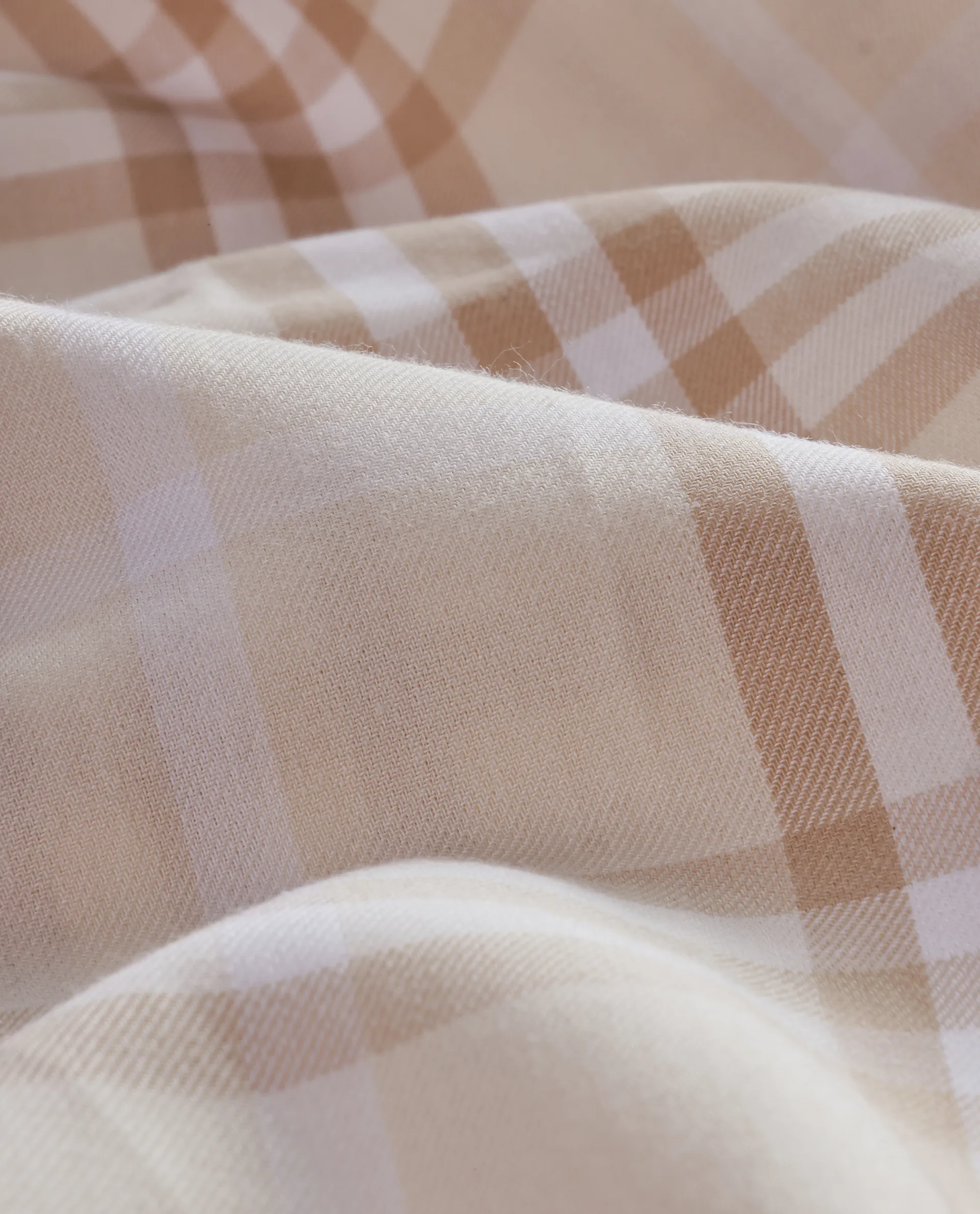 Rare Rabbit Men's Maret Beige Cotton Checked Print Regular Fit Full Sleeve Collared Shirt - Image 3