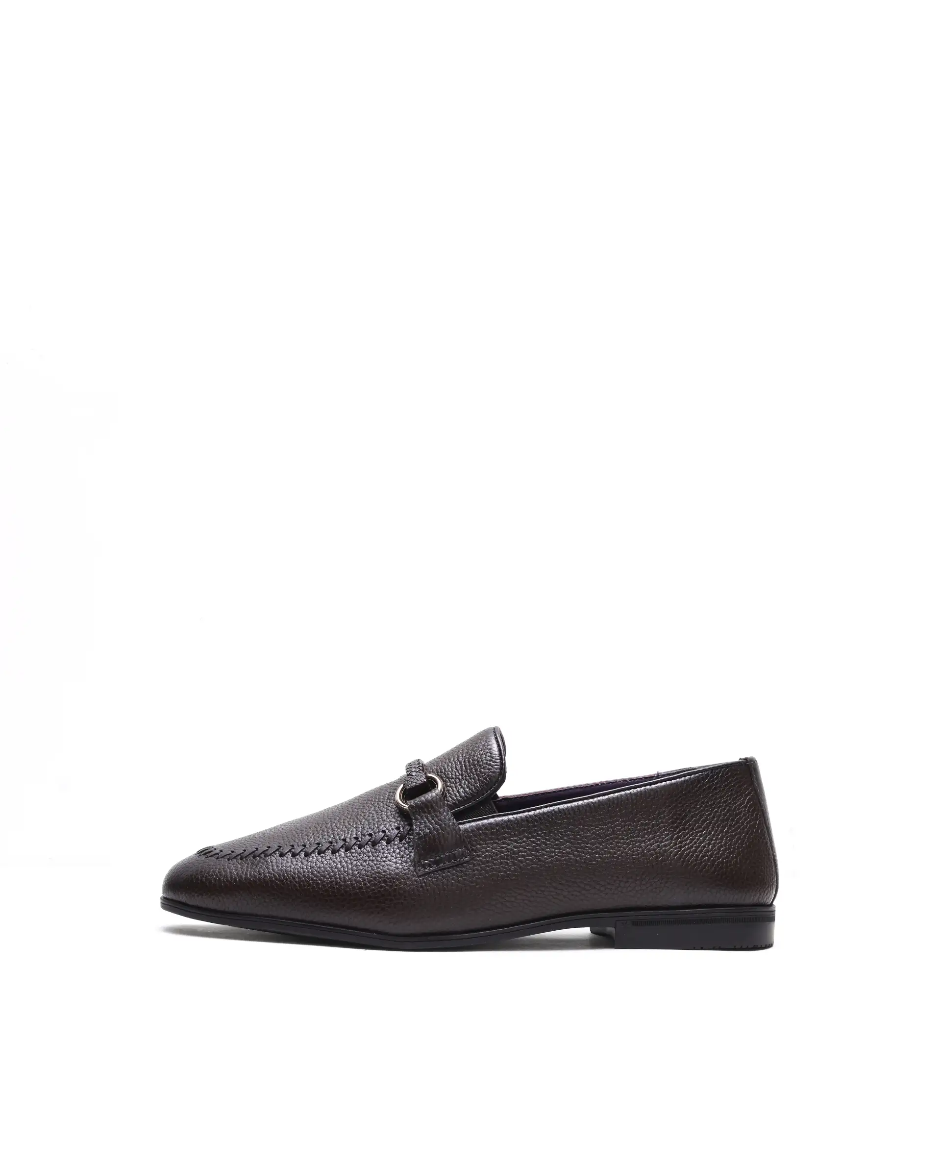 Rare Rabbit Men's Mario Brown Leather Mocassin - Image 3