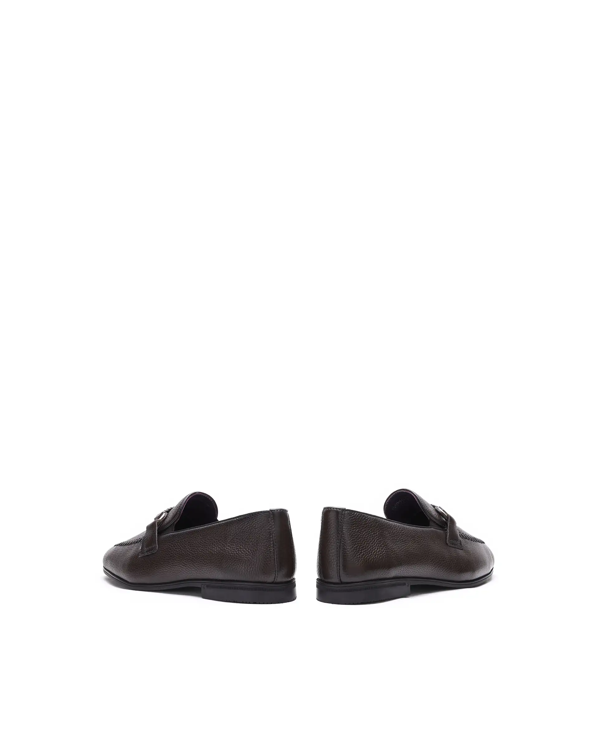 Rare Rabbit Men's Mario Brown Leather Mocassin - Image 5
