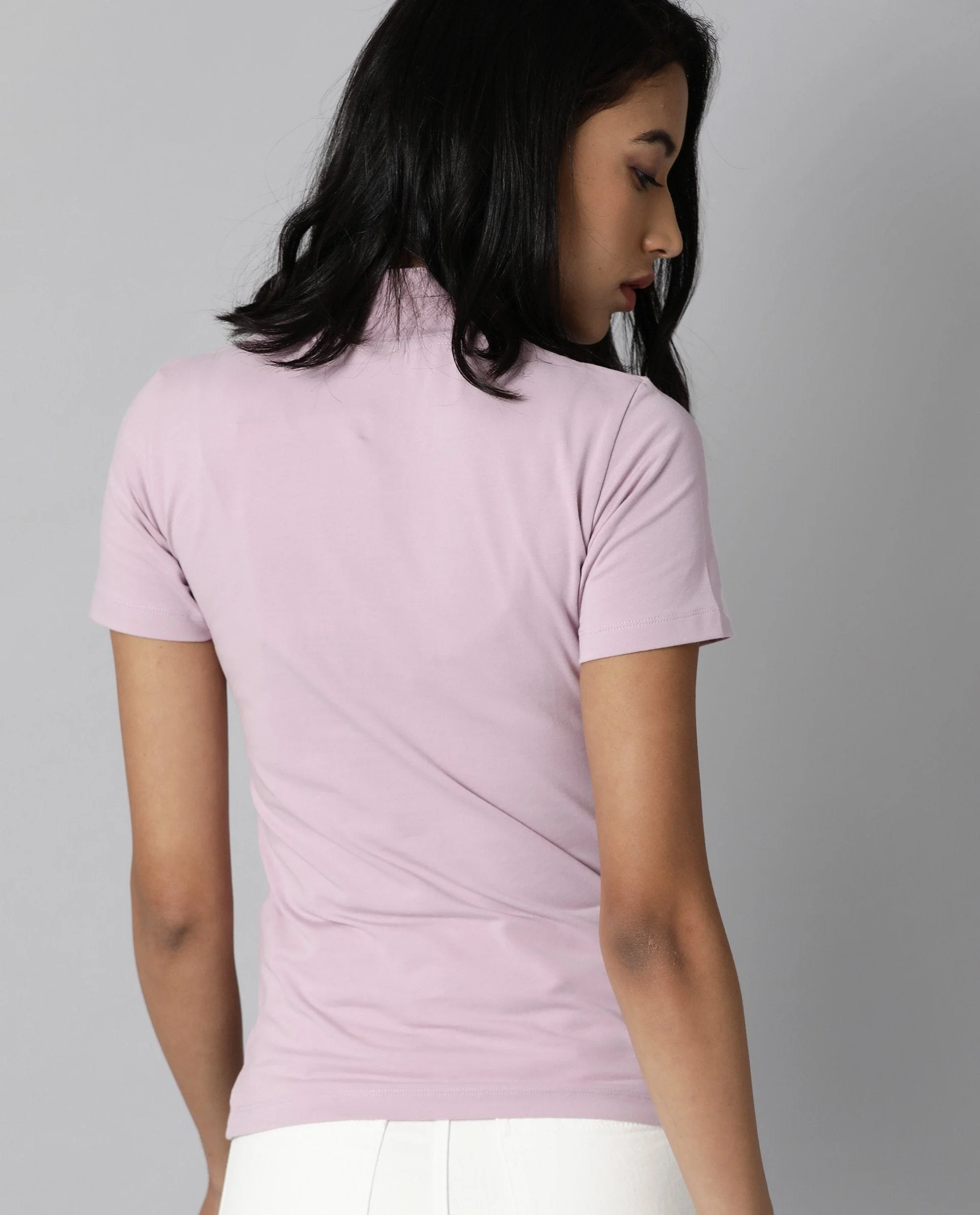 Rareism Women Mary Pink T-Shirt Short Sleeves - Image 5