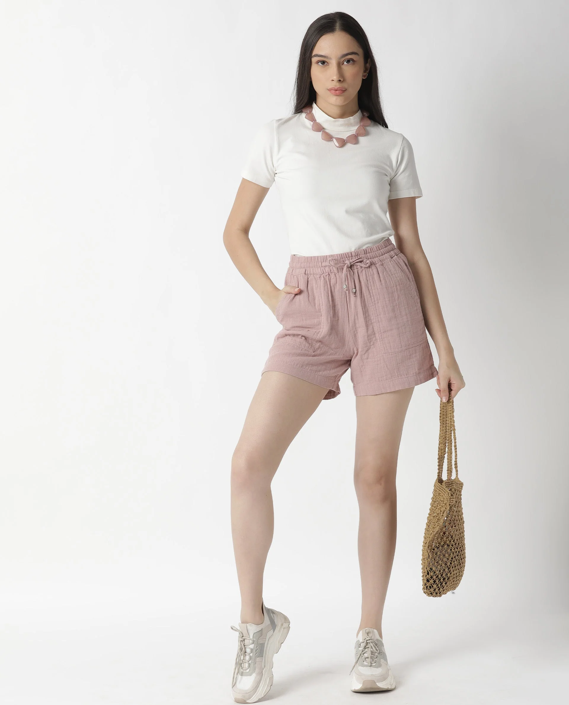 Rareism Women Mary Offwhite T-Shirt Short Sleeves - Image 3