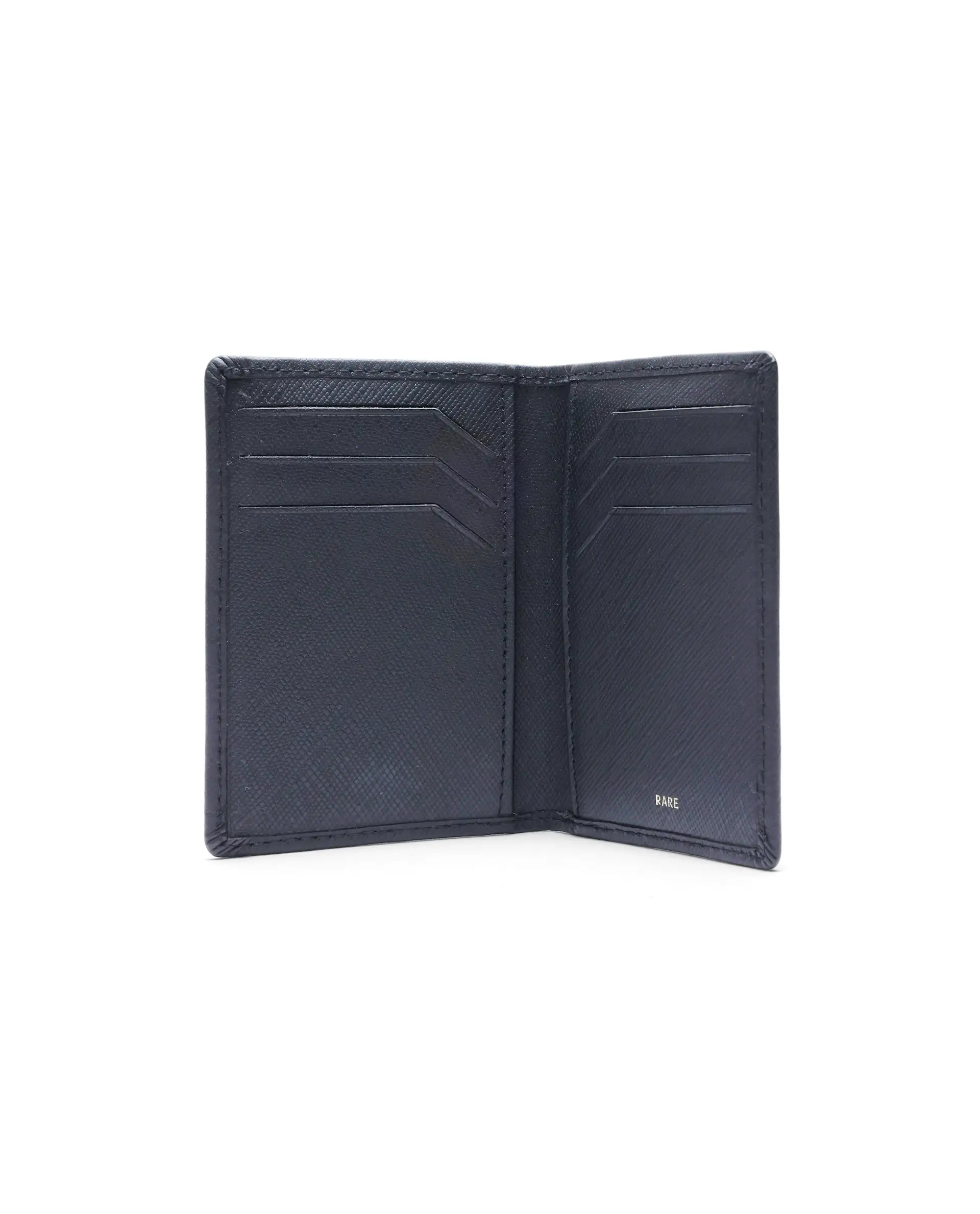 Rare Rabbit Men Mavo Black Card Holder - Image 2