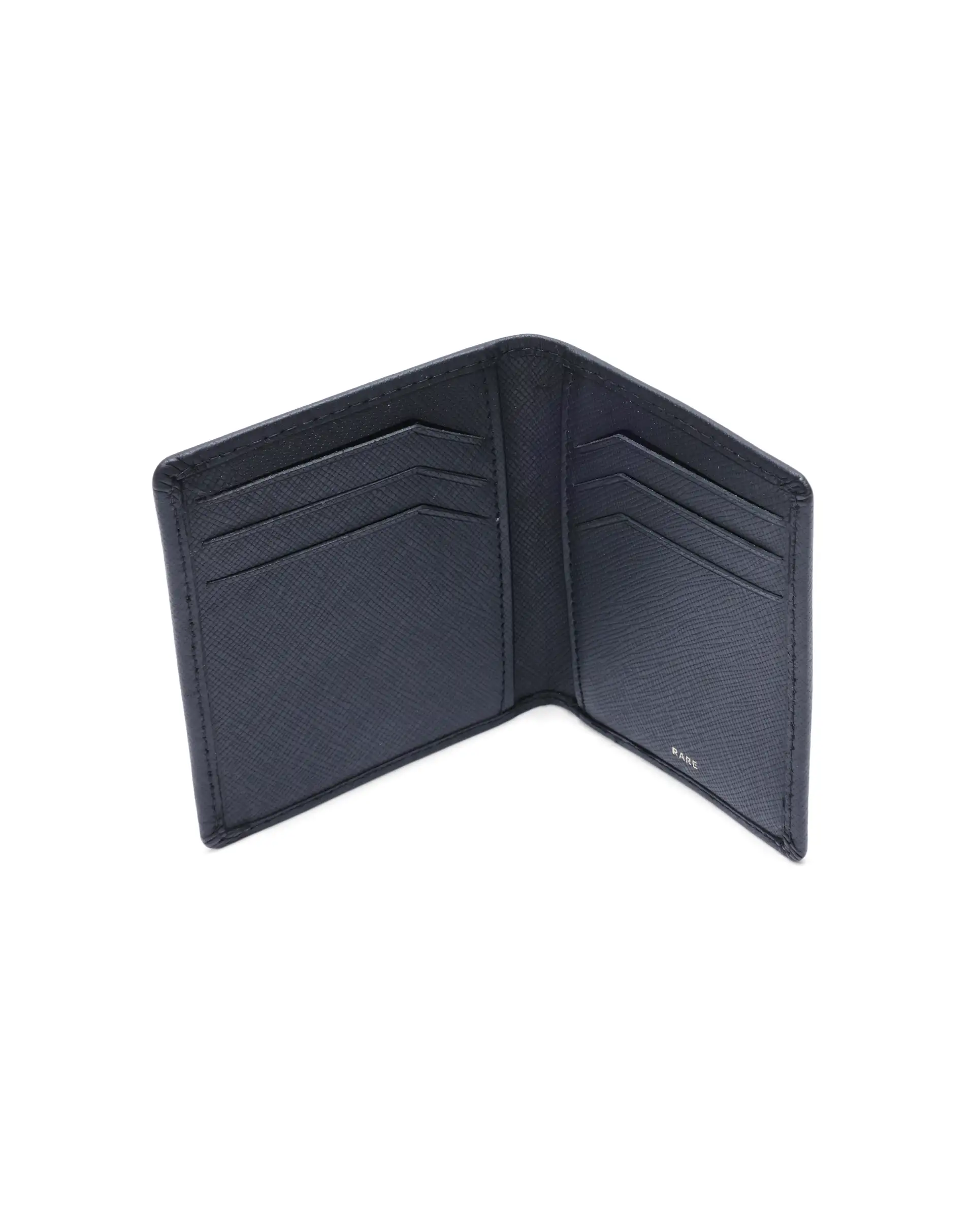 Rare Rabbit Men Mavo Black Card Holder - Image 3