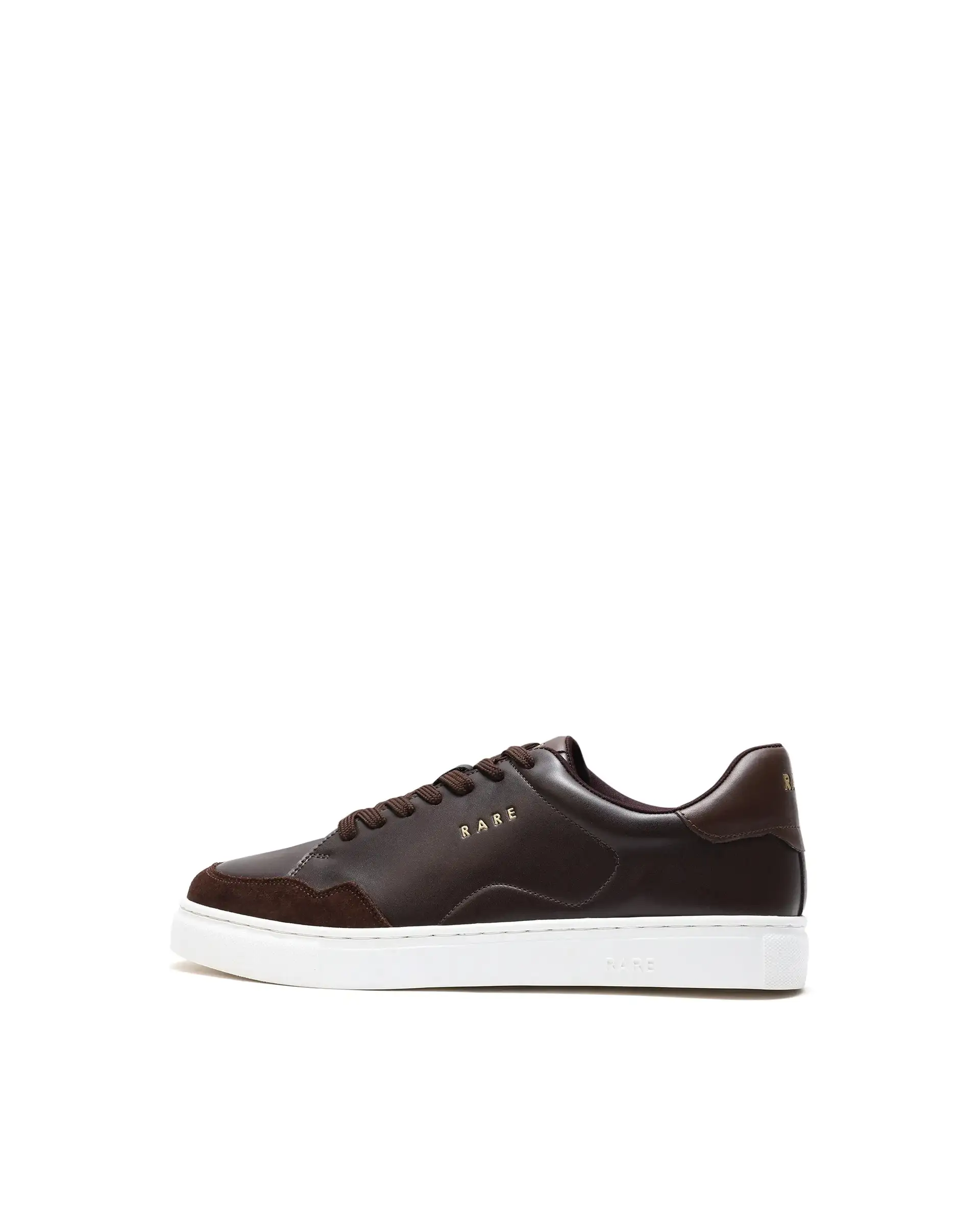 Rare Rabbit Men's Mawi Brown Micro Fiber Causal Sneaker - Image 9