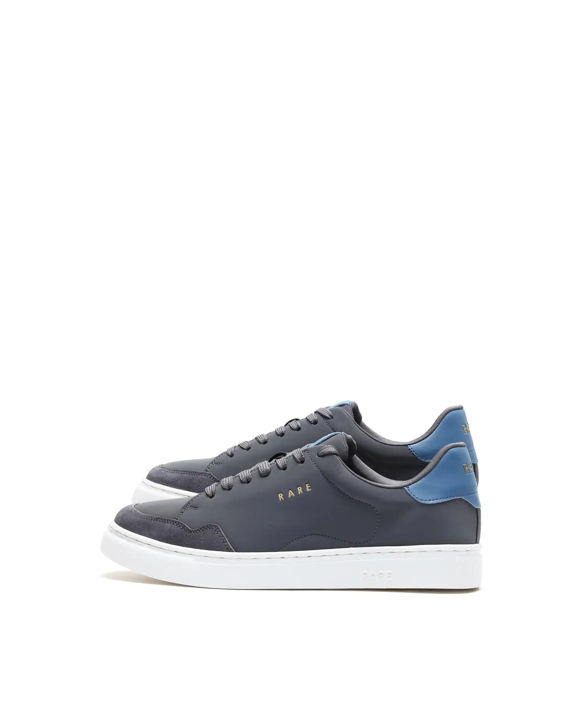Rare Rabbit Men's Mawi Grey Micro Fiber Causal Sneaker - Image 5